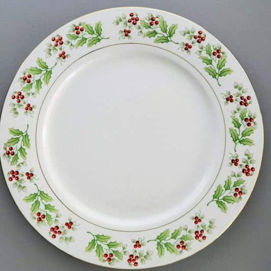 Gibson "Christmas Harmony" Dinner Plate, Set of 2