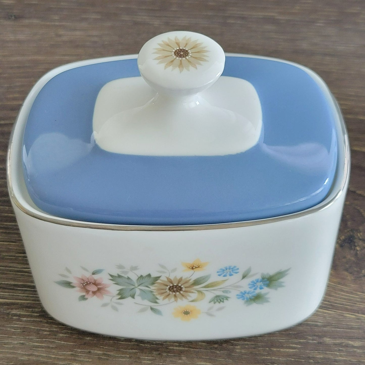 Royal Doulton Pastorale Creamer & Sugar Bowl Set, c.1970-90 England