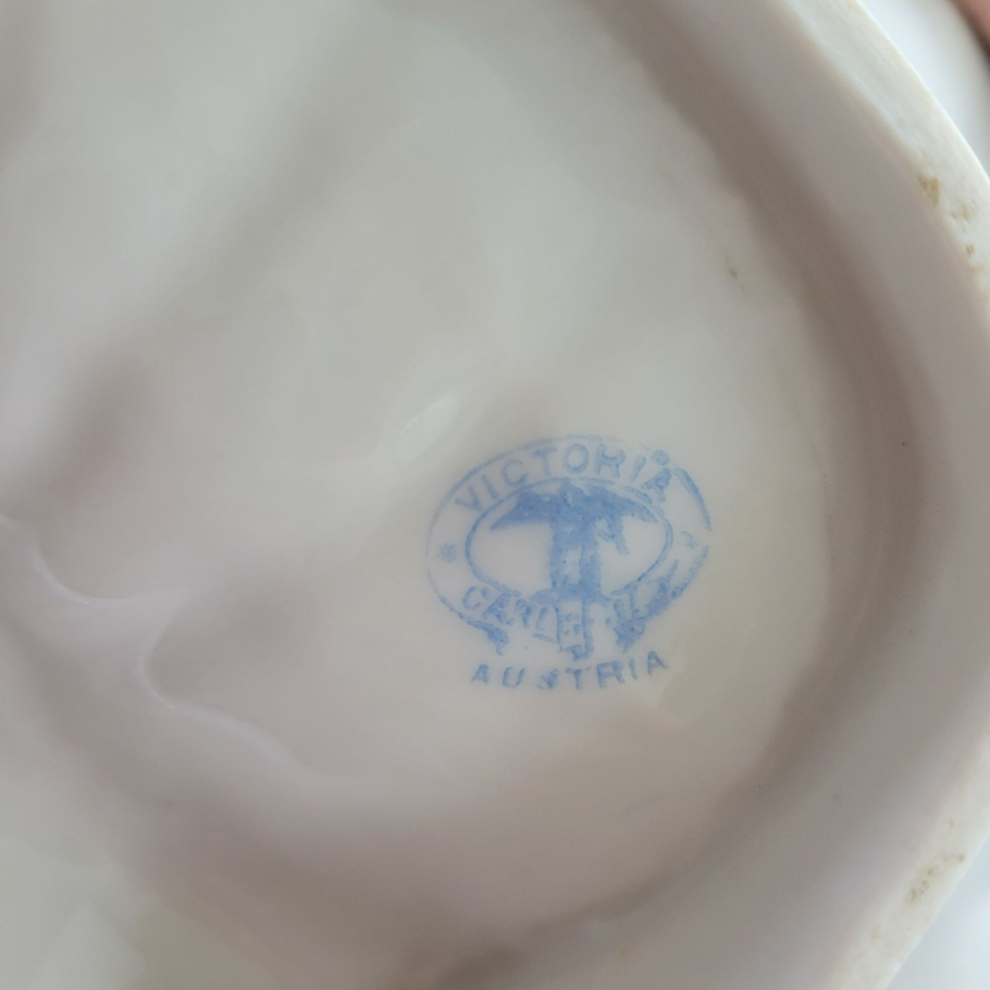 Antique Victoria Carlsbad Victorian Lobster Bowl, c.1891-1918 Austria