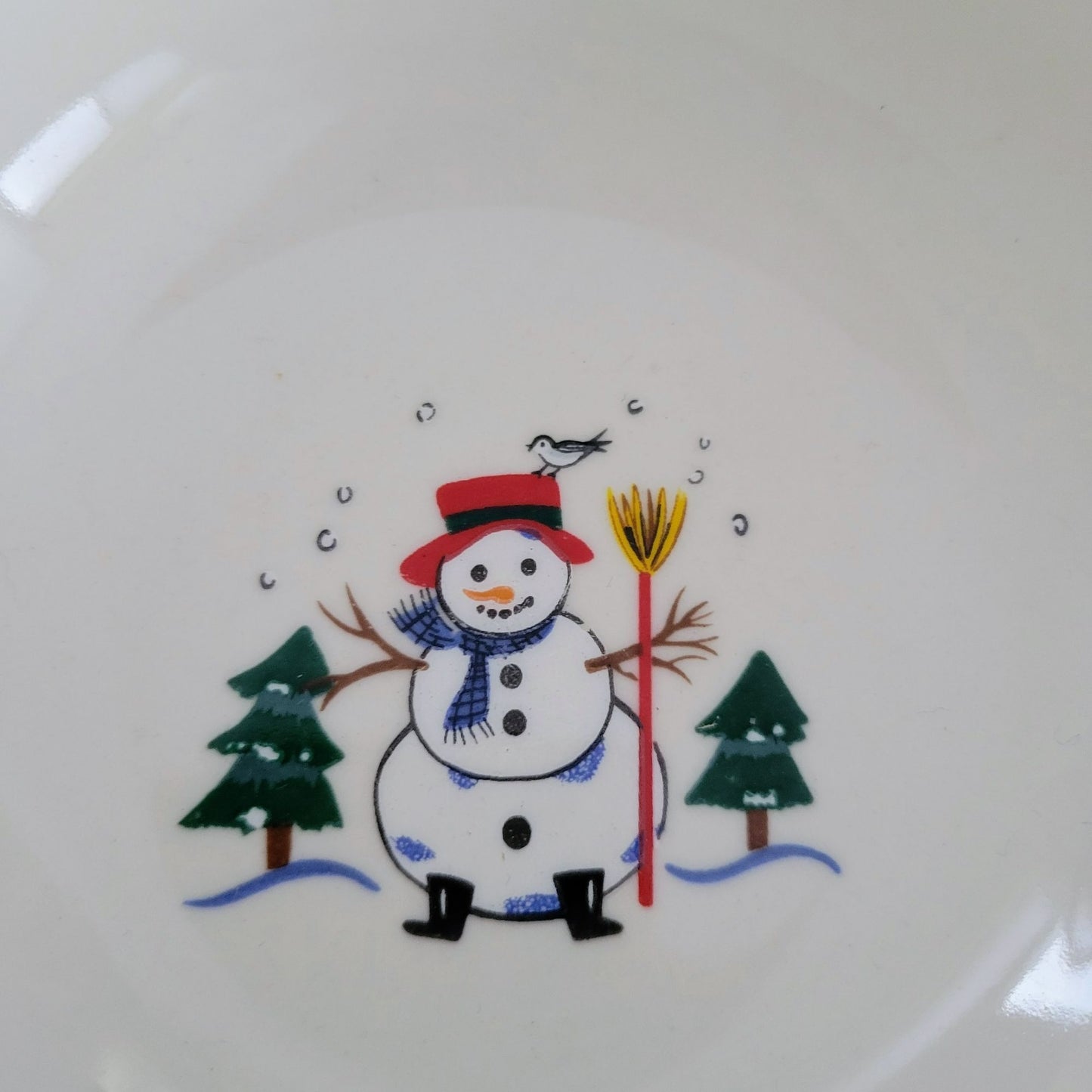 Pfaltzgraff Snow Village Cereal Soup Bowl, Set of 2, c.1990s