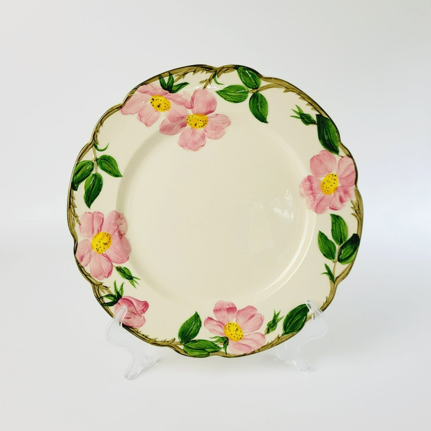 Franciscan c.1949-53 Desert Rose Dinner Plate, USA Made