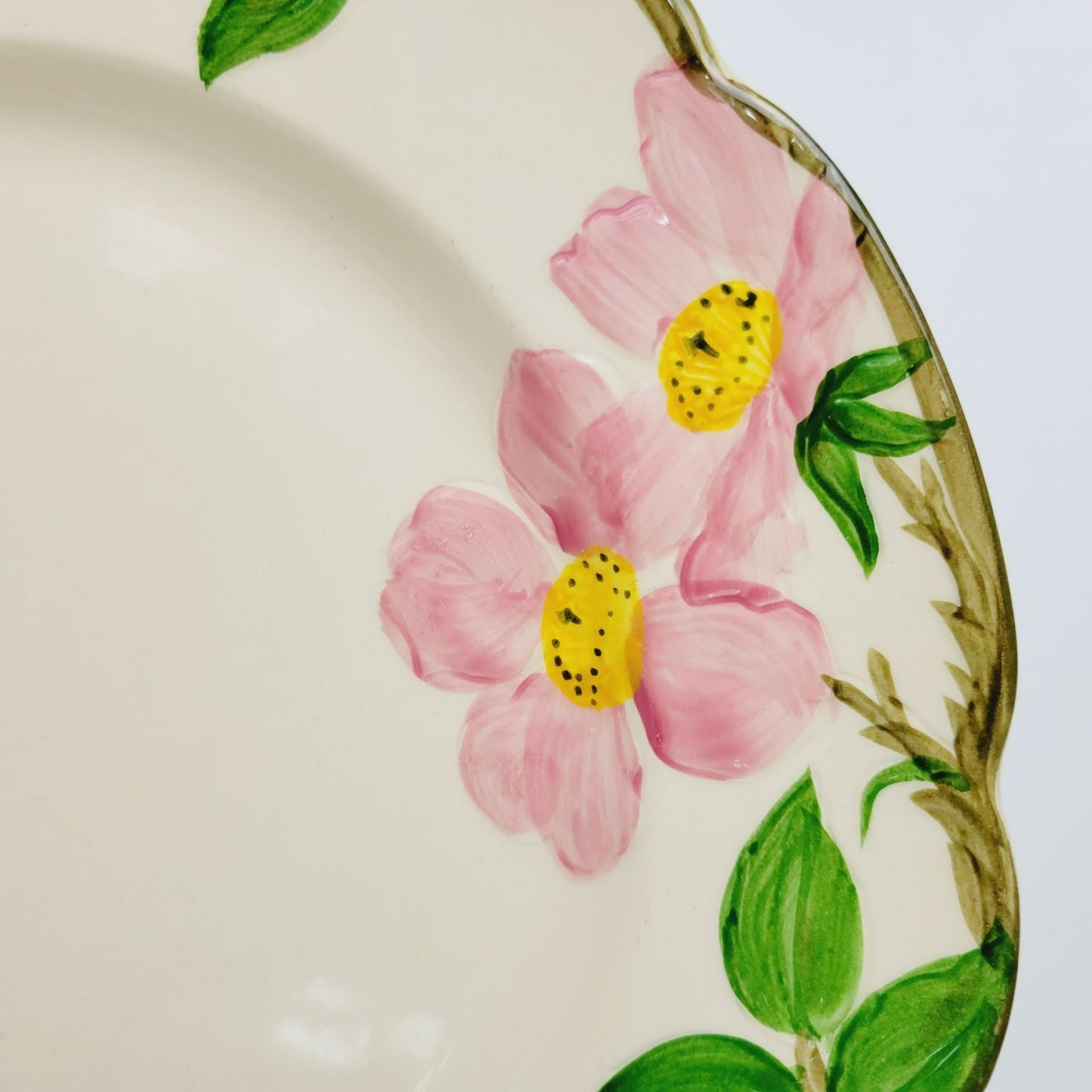 Franciscan c.1949-53 Desert Rose Dinner Plate, USA Made