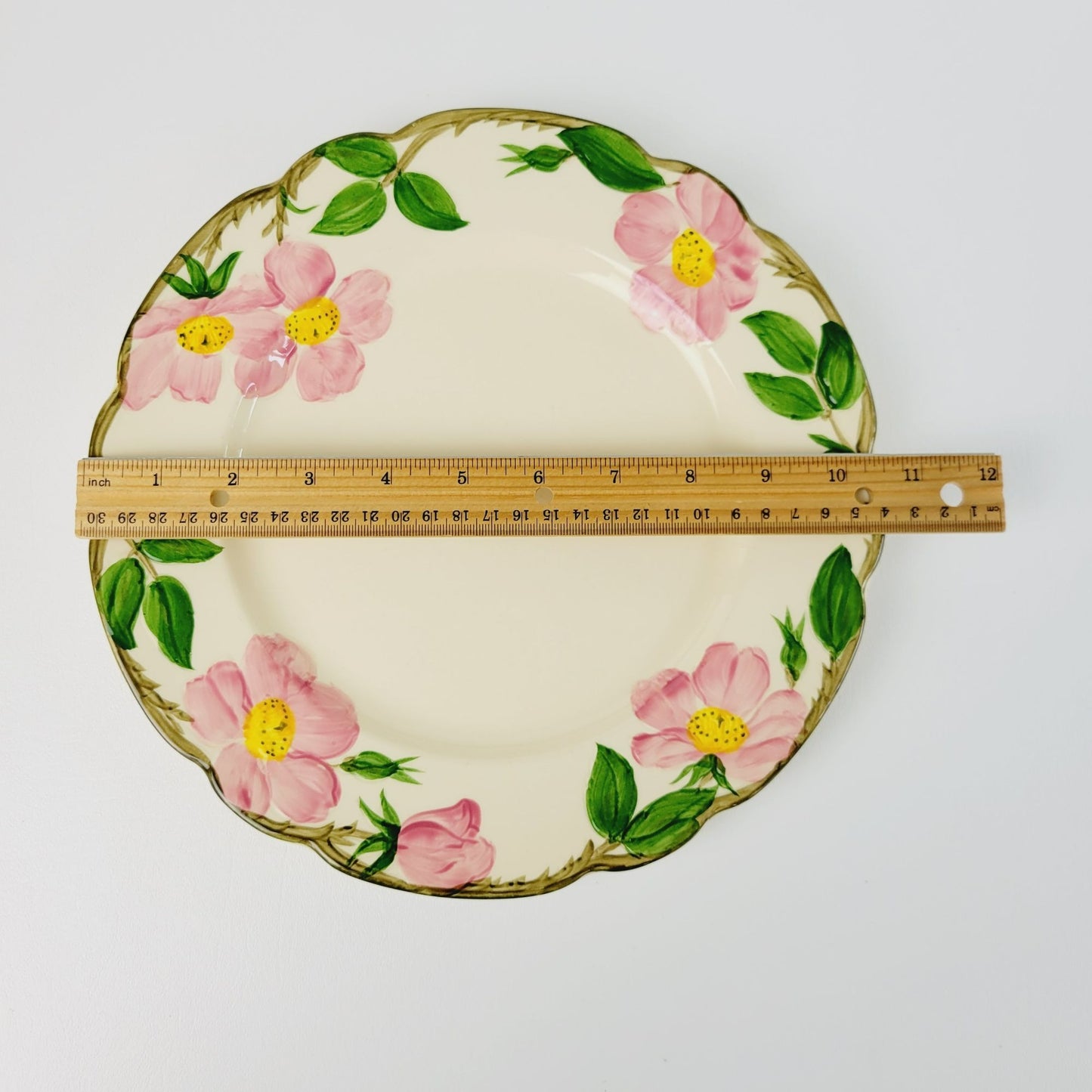 Franciscan c.1949-53 Desert Rose Dinner Plate, USA Made