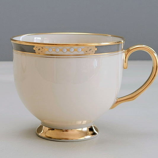 Lenox McKinley Teacup & Saucer Set, Presidential Collection, USA Made