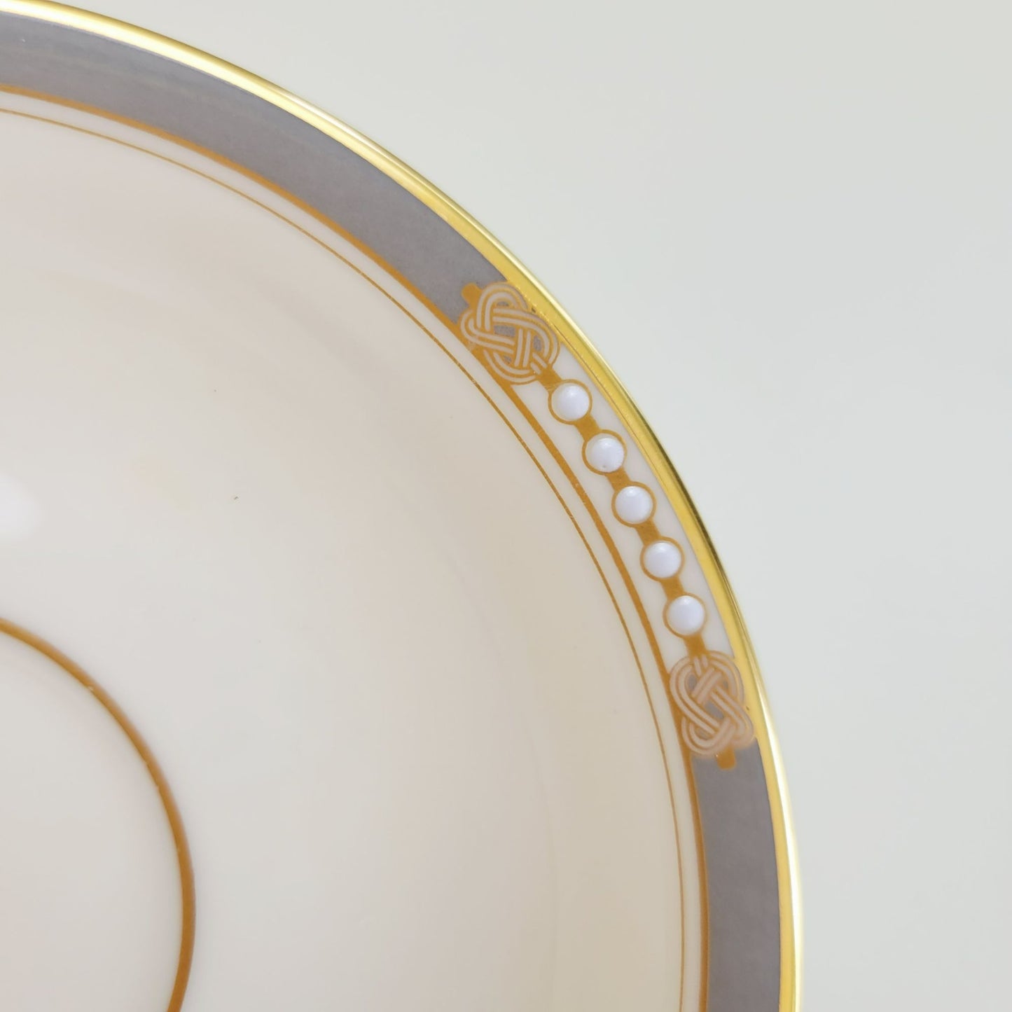 Lenox McKinley Teacup & Saucer Set, Presidential Collection, USA Made
