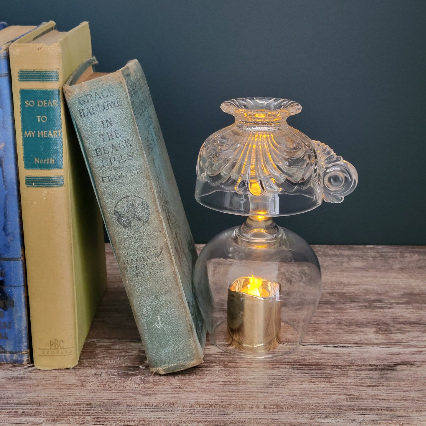 Upcycled Glass Teacup Fairy Lamp