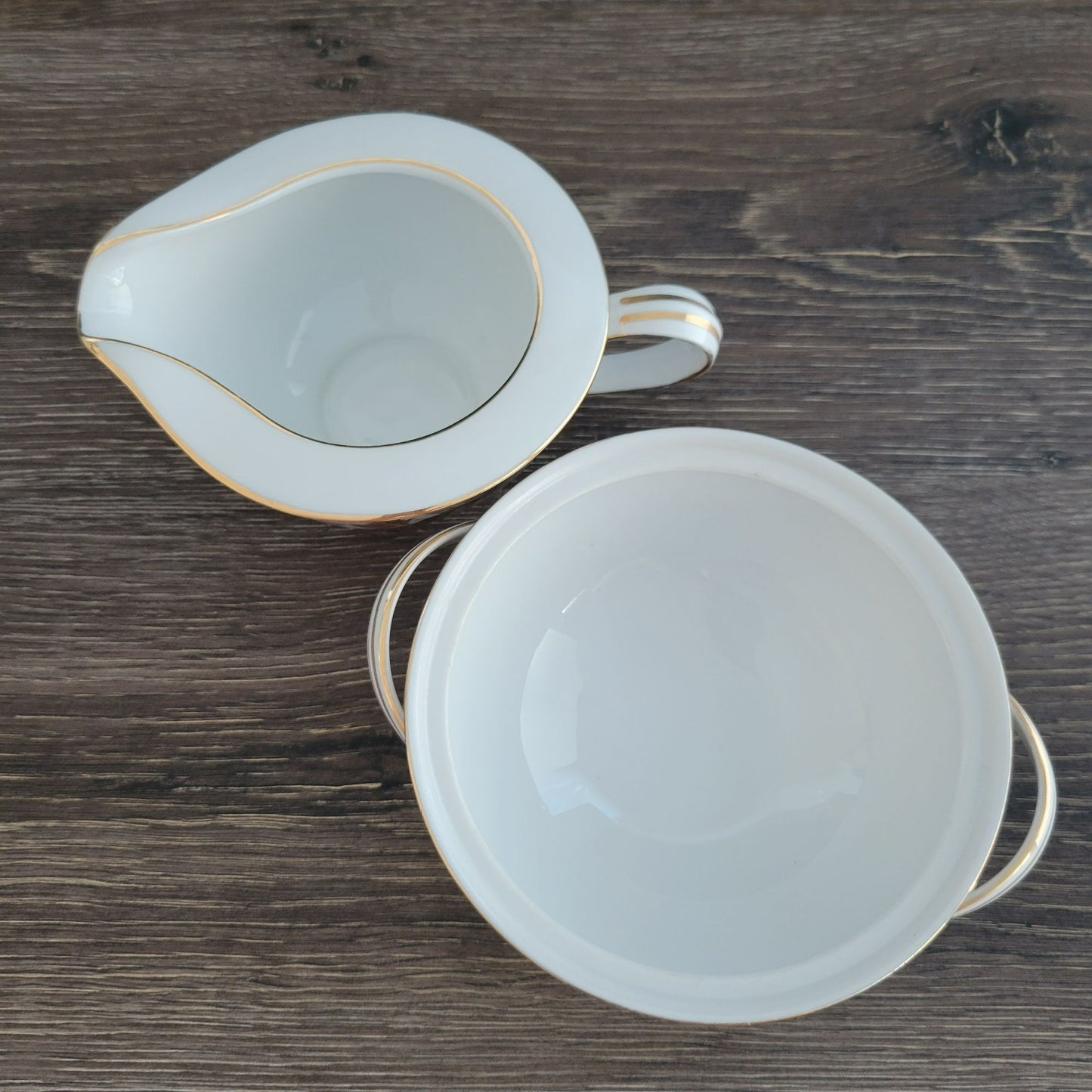 Noritake Allison Creamer & Sugar Bowl, c.1950s Japan