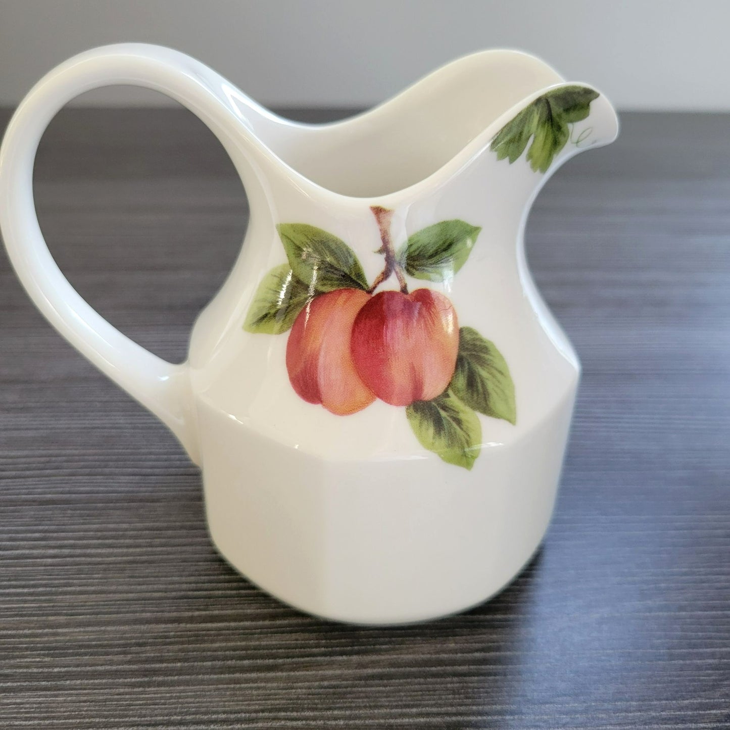Royal Doulton Grape Creamer & Sugar Bowl, Vintage c.1990s England, Grape & Apple Design