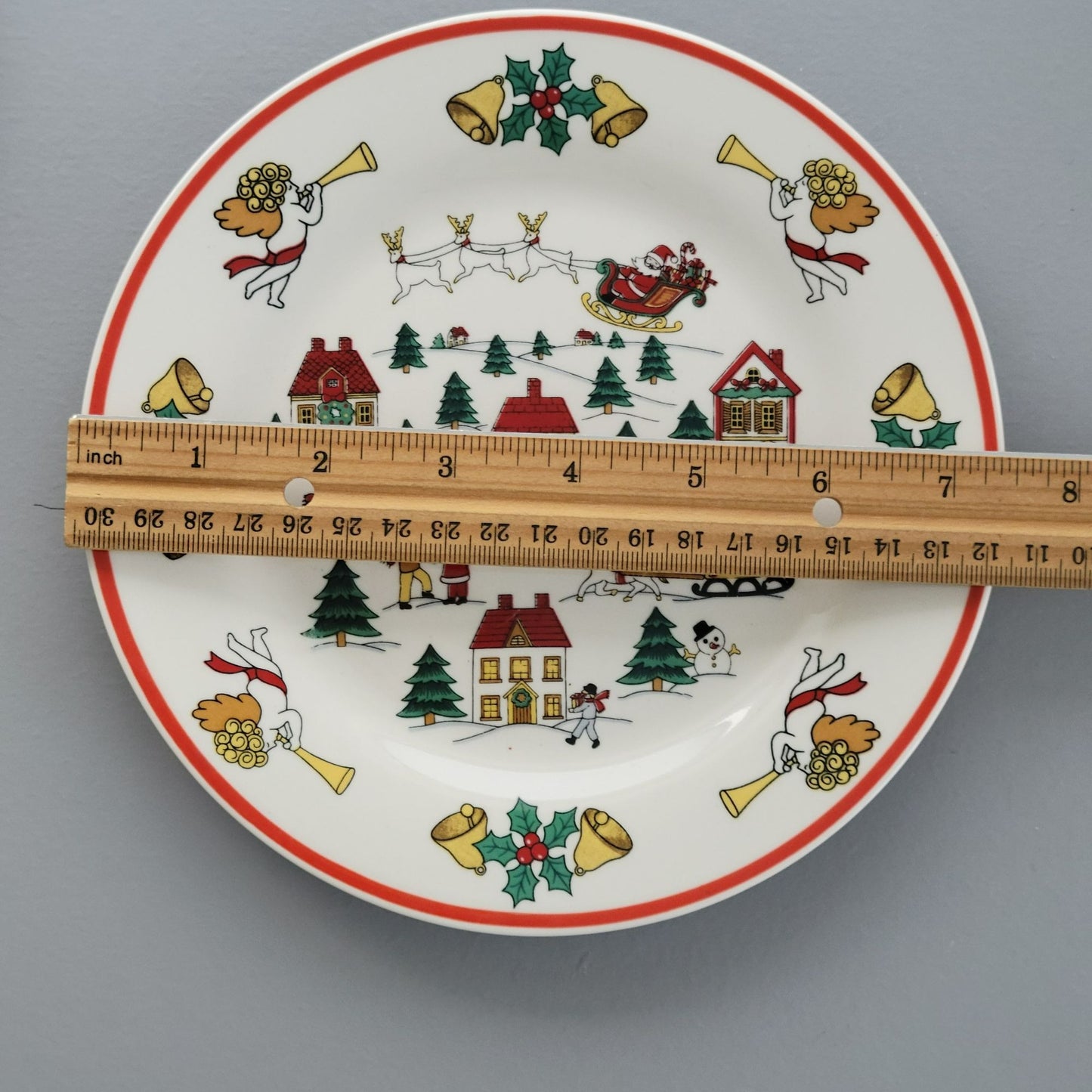 Jamestown The Joy of Christmas Salad Plates, Set of 2