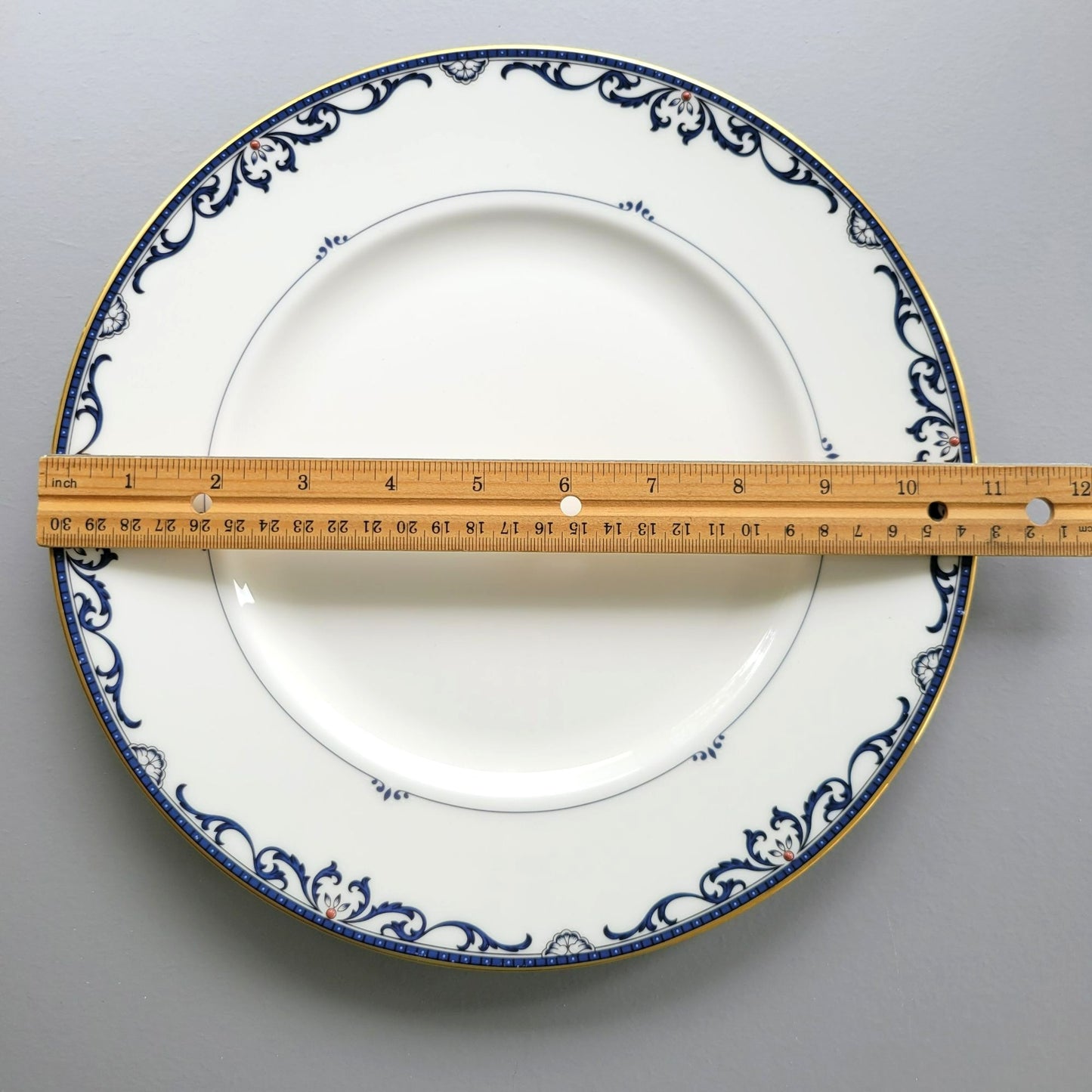 Lenox Royal Scroll Dinner Plate, USA Made
