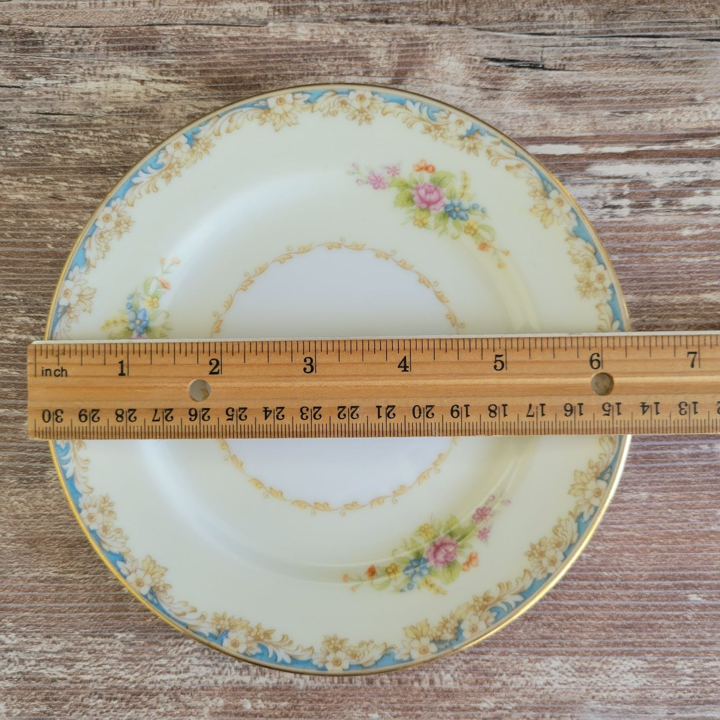 Rose China Noritake RO1 Bread Plate, Set of 2, c.1945-48 Occupied Japan