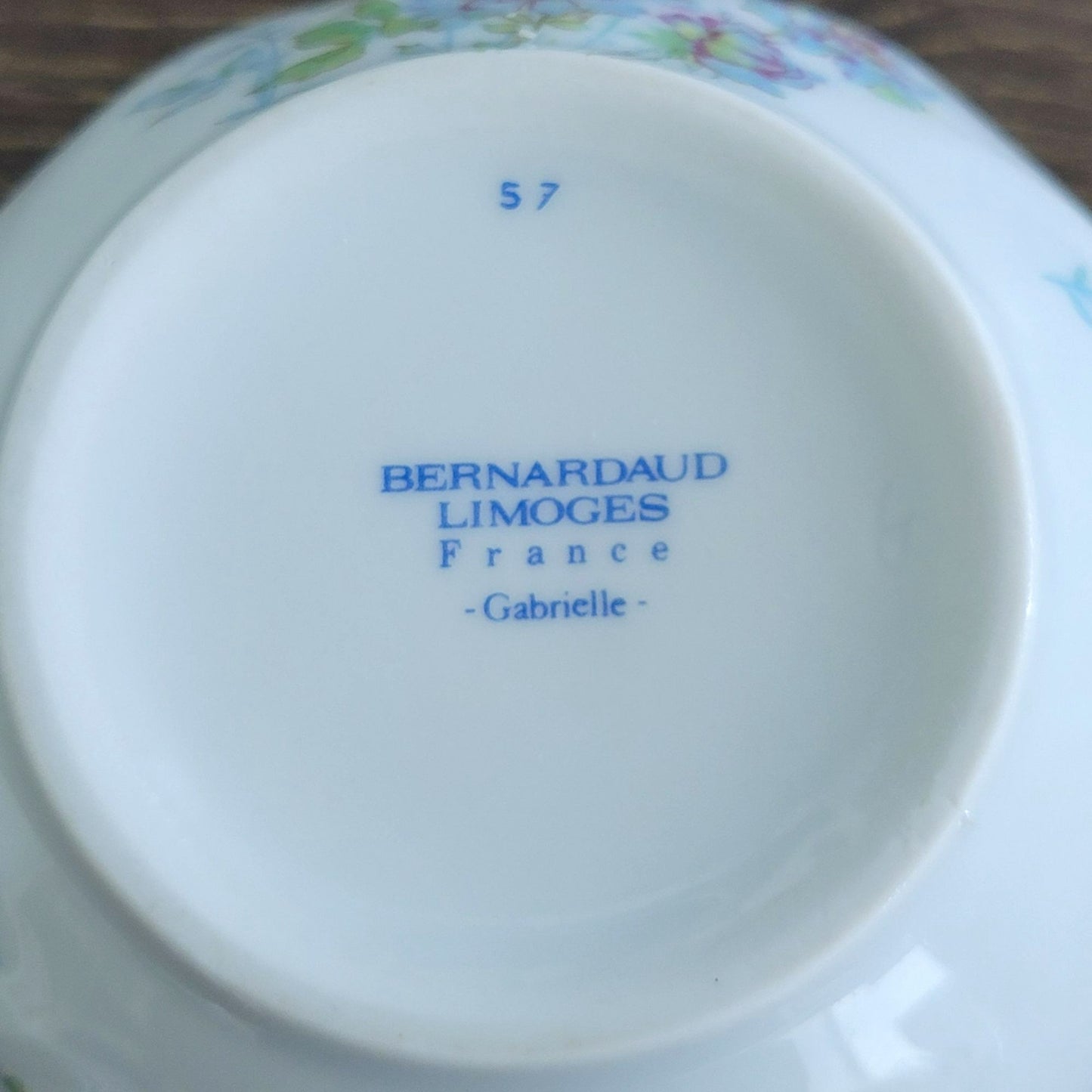 Bernardaud Limoges Gabrielle Sugar Bowl & Lid, Made in France