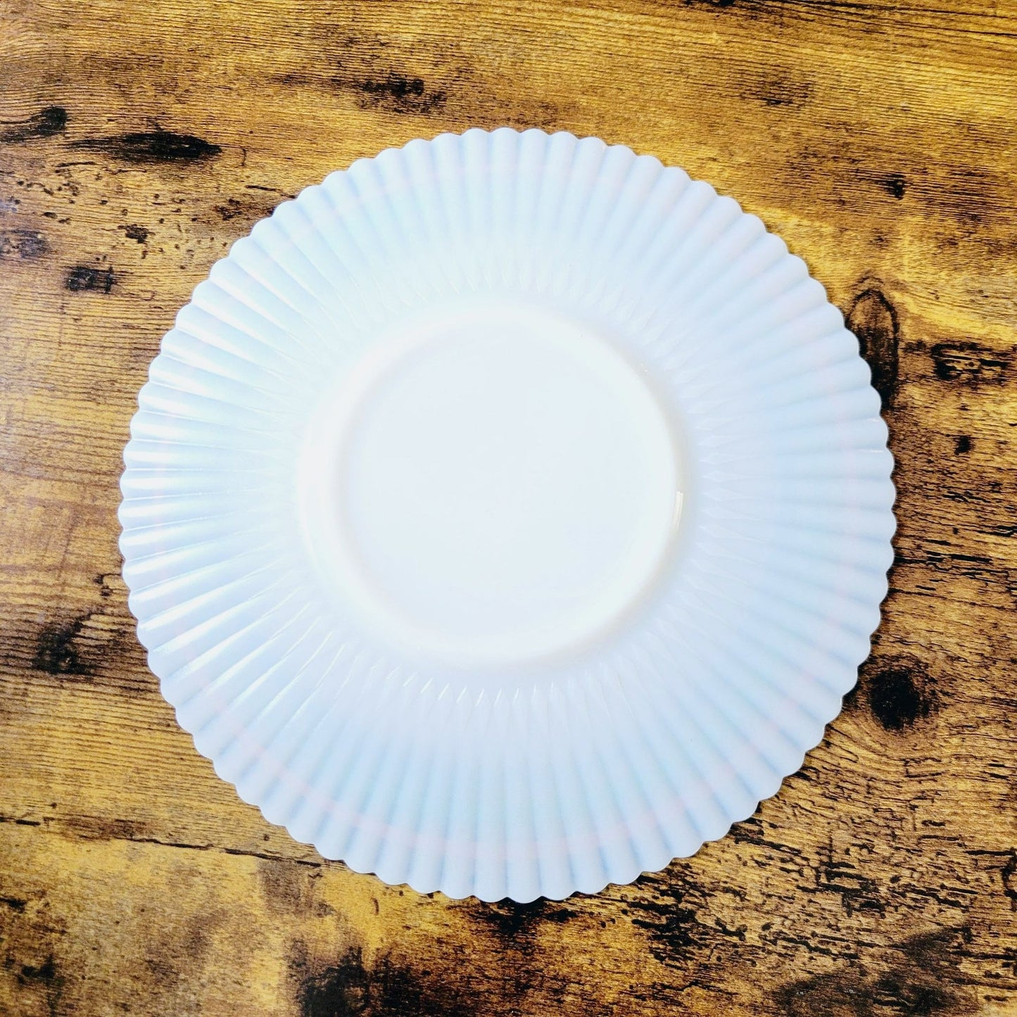 MacBeth Evans Petalware 10" Round Platter