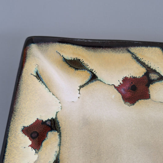 Mikasa "Desert Bloom" Square Dinner Plate, c.2009-13