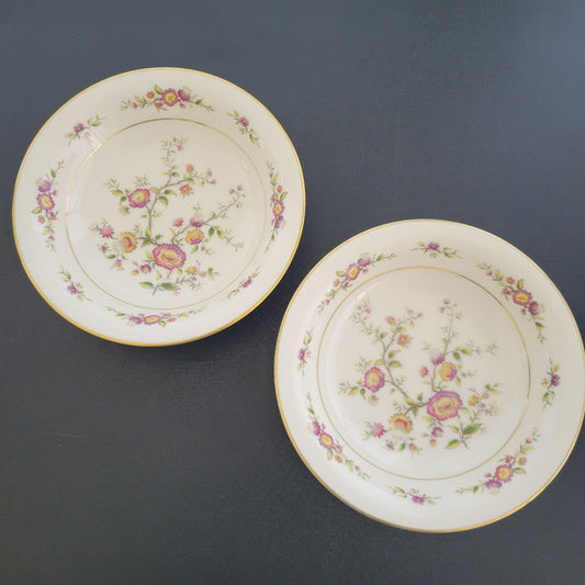 Noritake Asian Song Cereal Soup Bowl Set of 2, c.1970-80s Japan