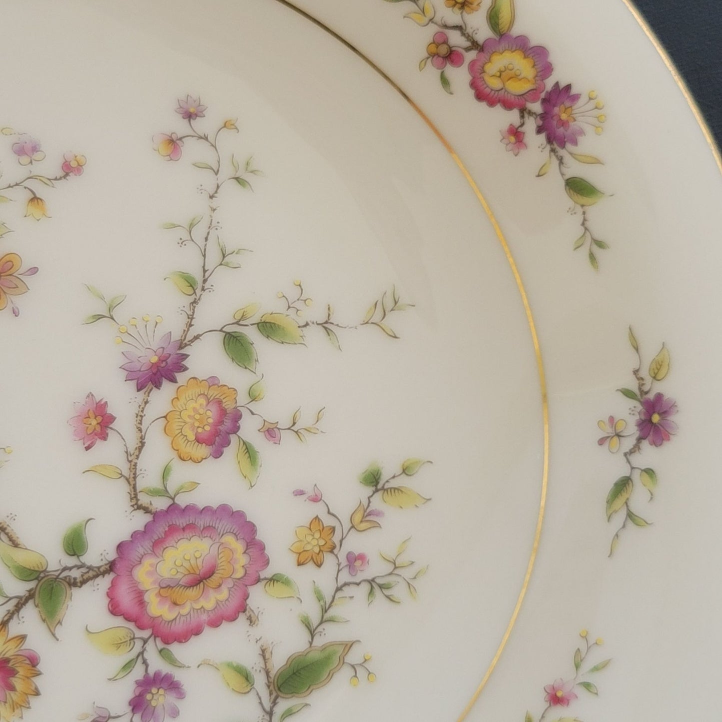 Noritake Asian Song Cereal Soup Bowl Set of 2, c.1970-80s Japan
