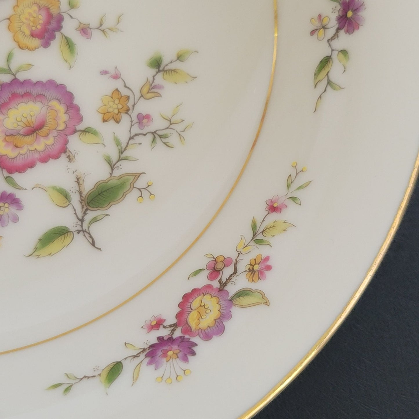 Noritake Asian Song Cereal Soup Bowl Set of 2, c.1970-80s Japan