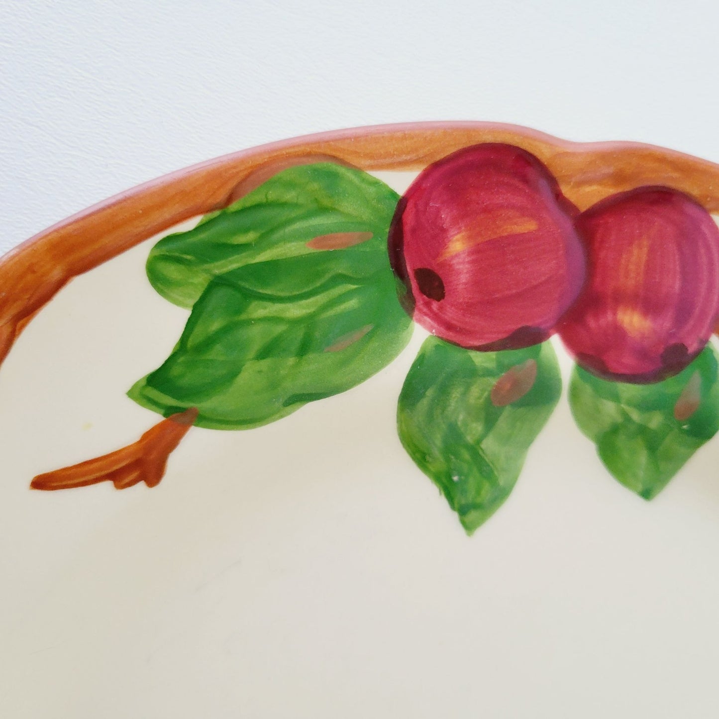 Franciscan Apple Dinner Plate Set of 4, FLAWED, USA Made