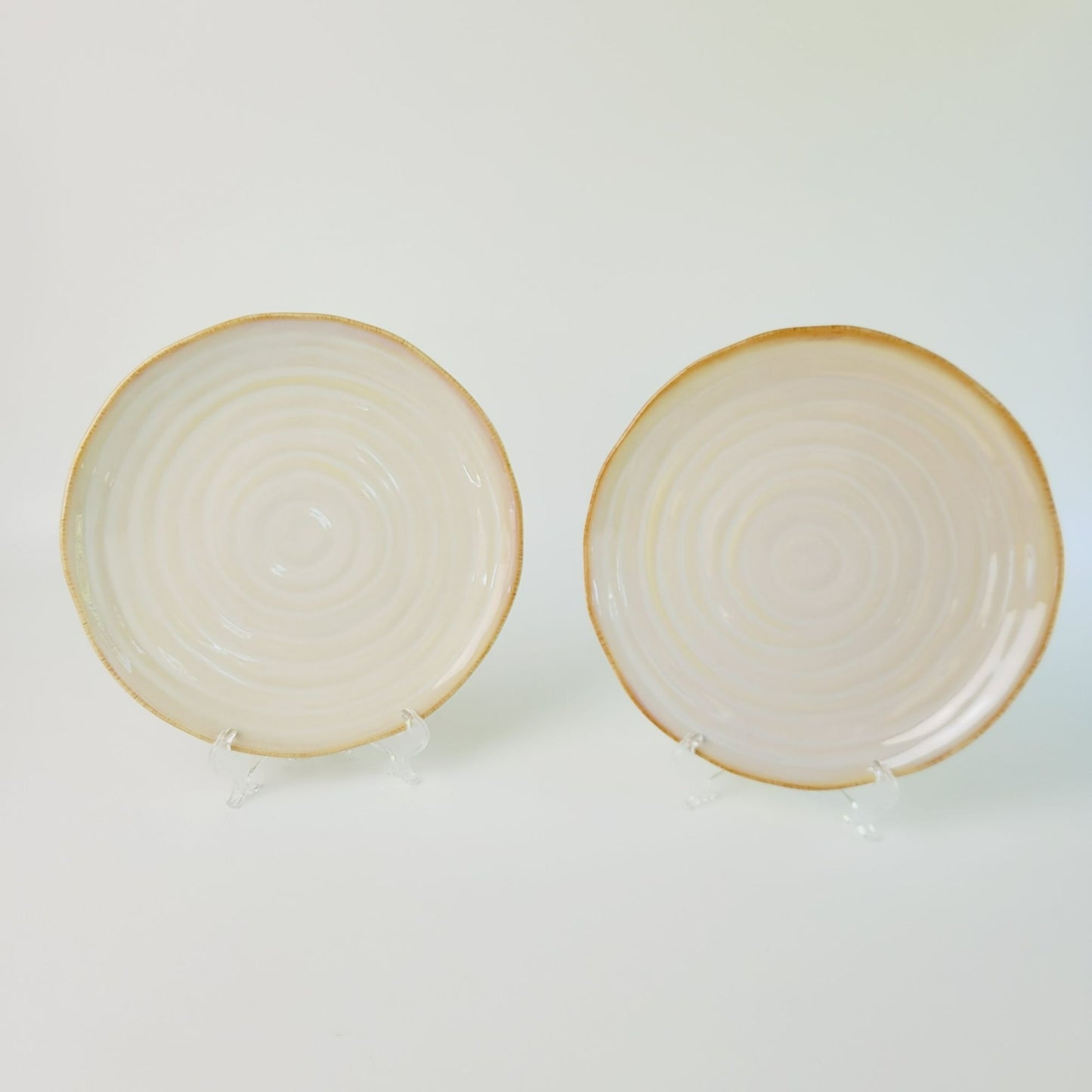 Sonoma Life + Style Nautical Sand Salad Plate, Set of 2