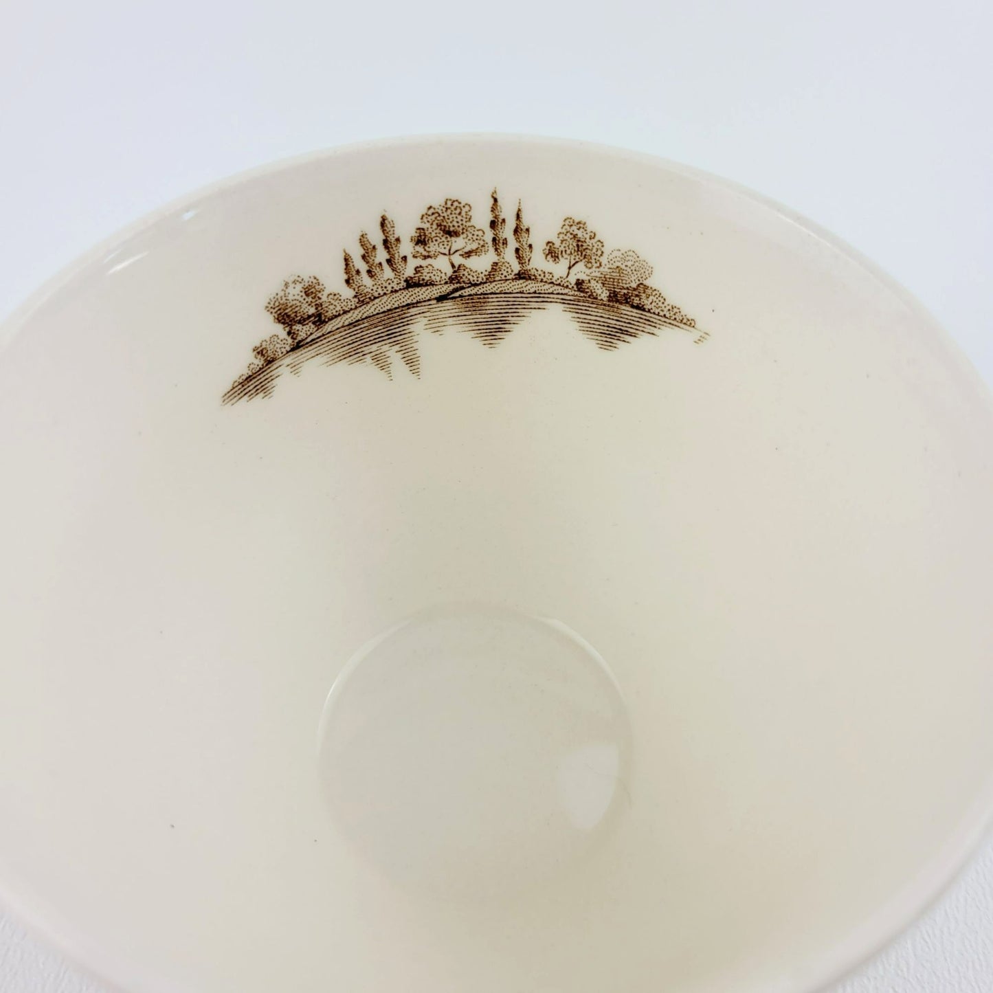 Johnson Bros The Old Mill Tea Cup & Saucer, Countryside Scene, c.1952-77 England