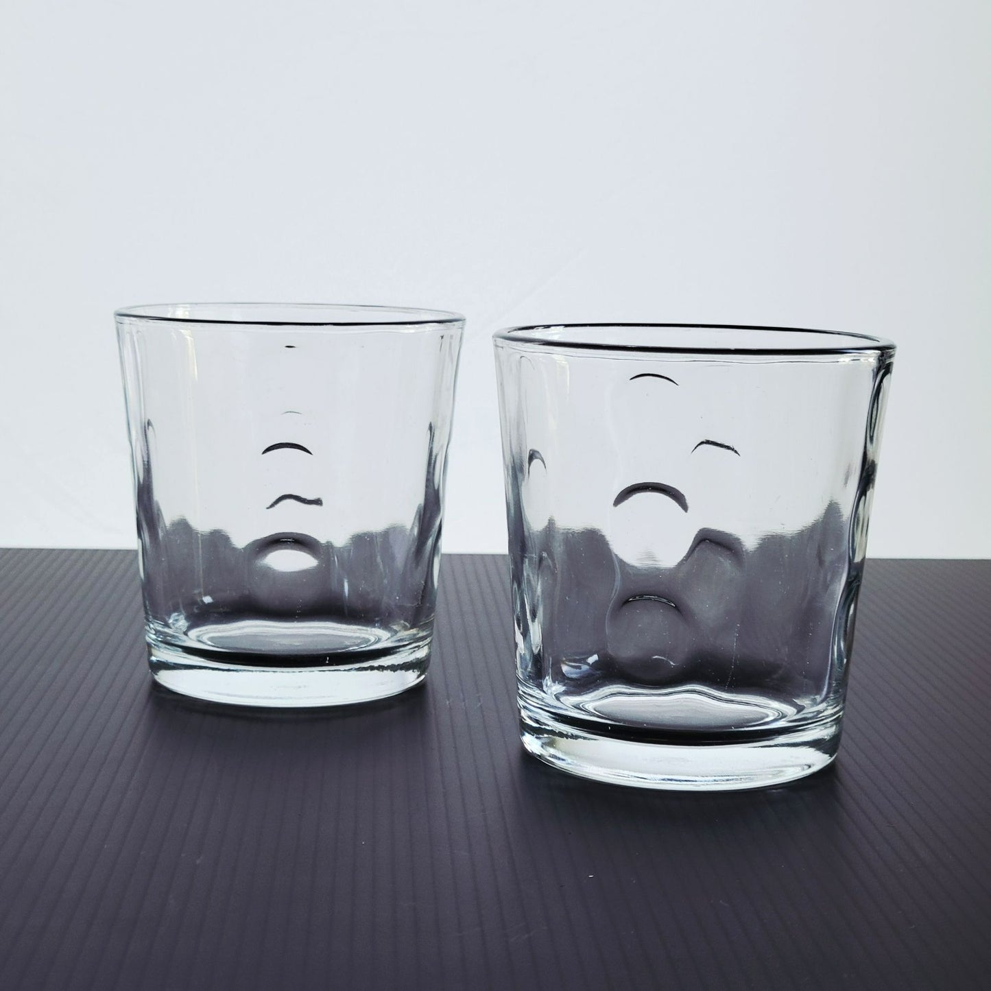 Libbey Glass "Urban Clear" Old Fashioned Glasses, Set of 2, USA Made