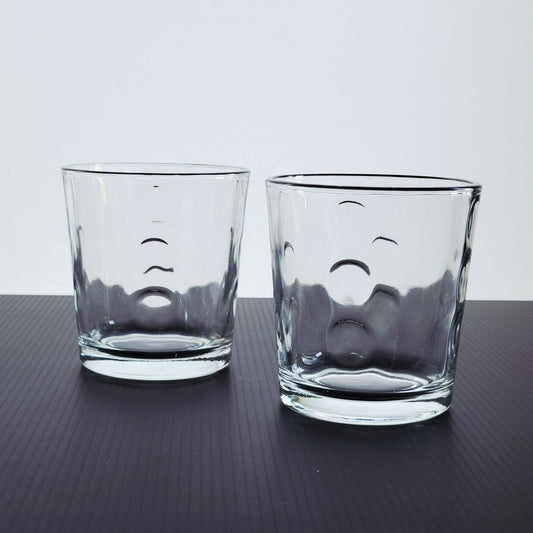 Libbey Glass "Urban Clear" Old Fashioned Glasses, Set of 2, USA Made