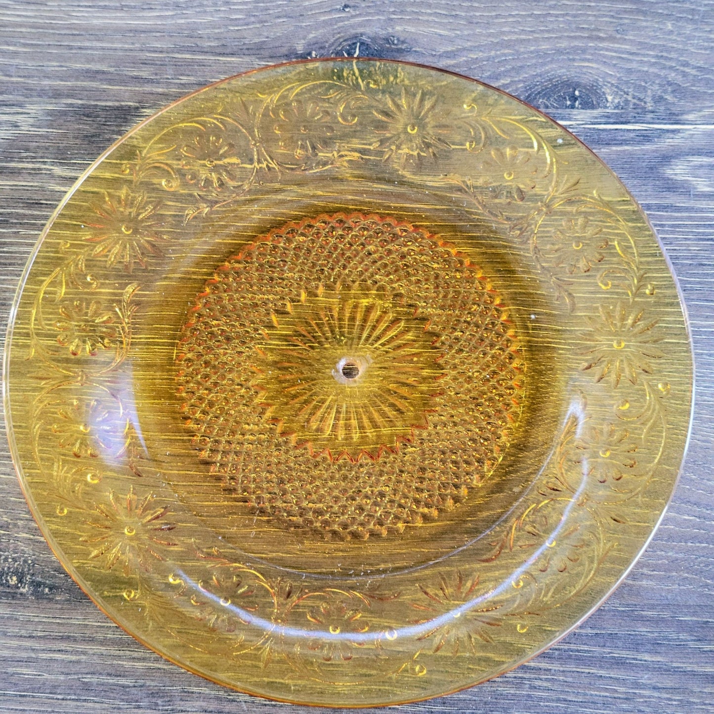 Mismatched 3 Tiered Dessert Stand, Made with Spode & Vintage Indiana Glass Plates