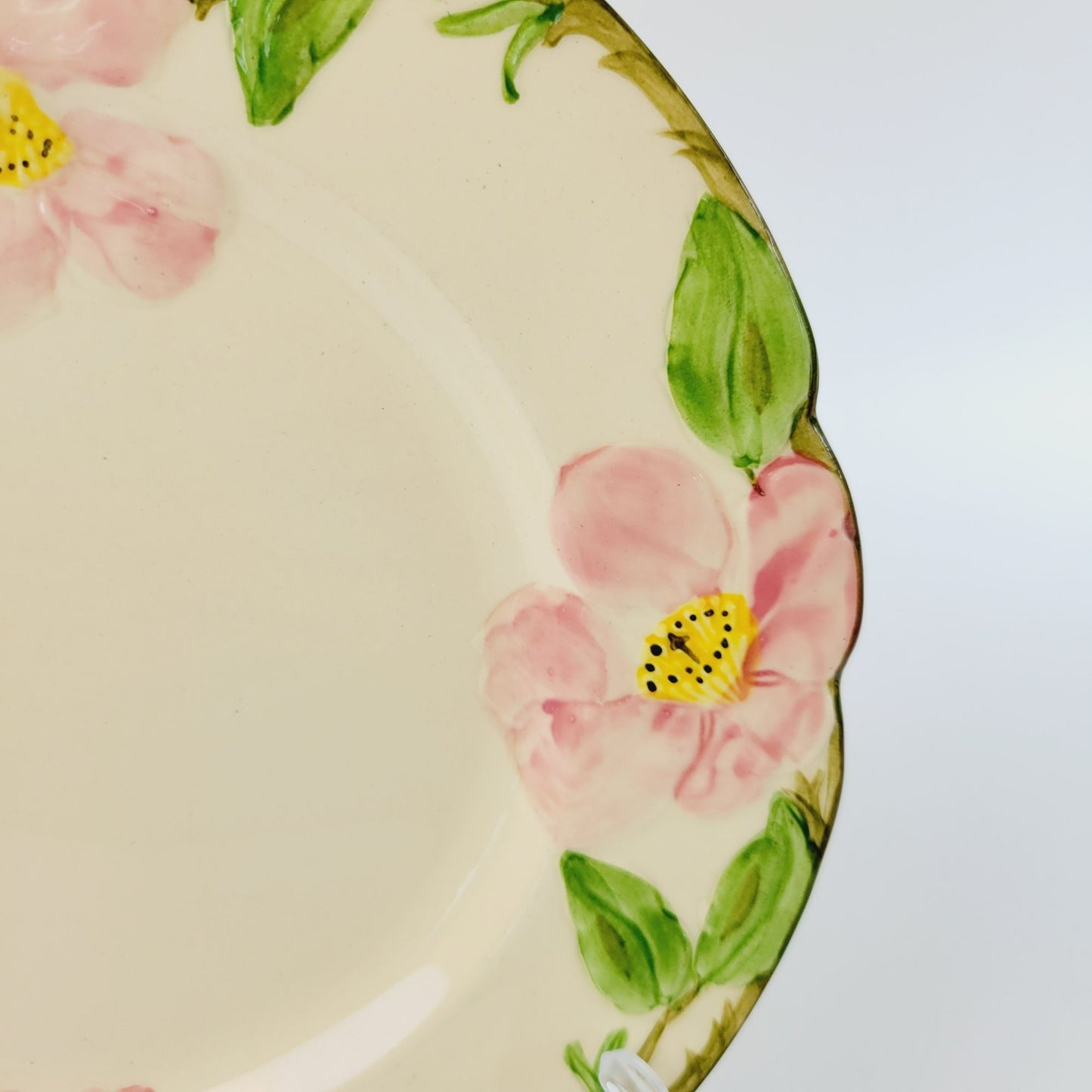 Franciscan Desert Rose Luncheon Plate, c.1940-47 USA