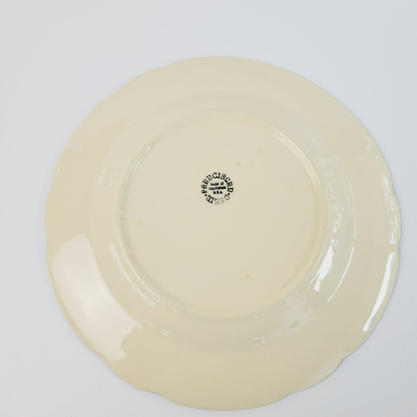 Franciscan Desert Rose Luncheon Plate, c.1940-47 USA