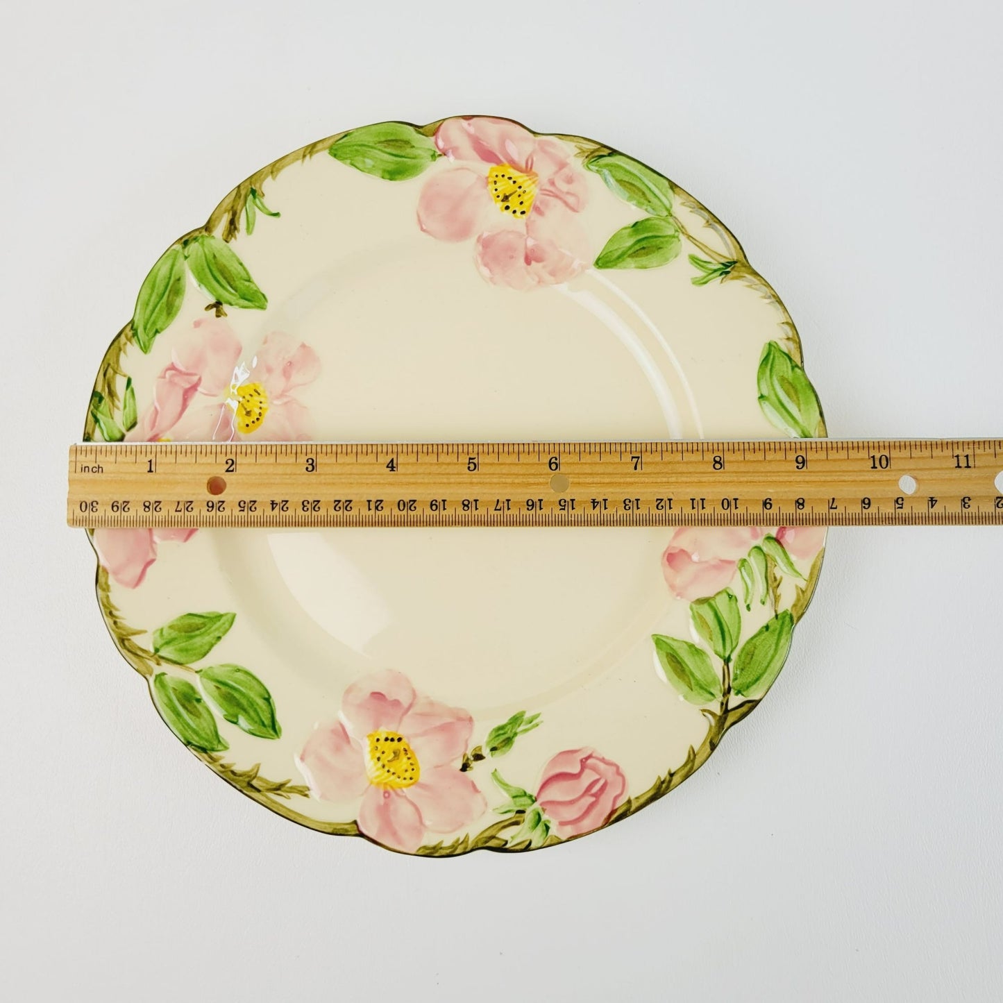 Franciscan Desert Rose Luncheon Plate, c.1940-47 USA