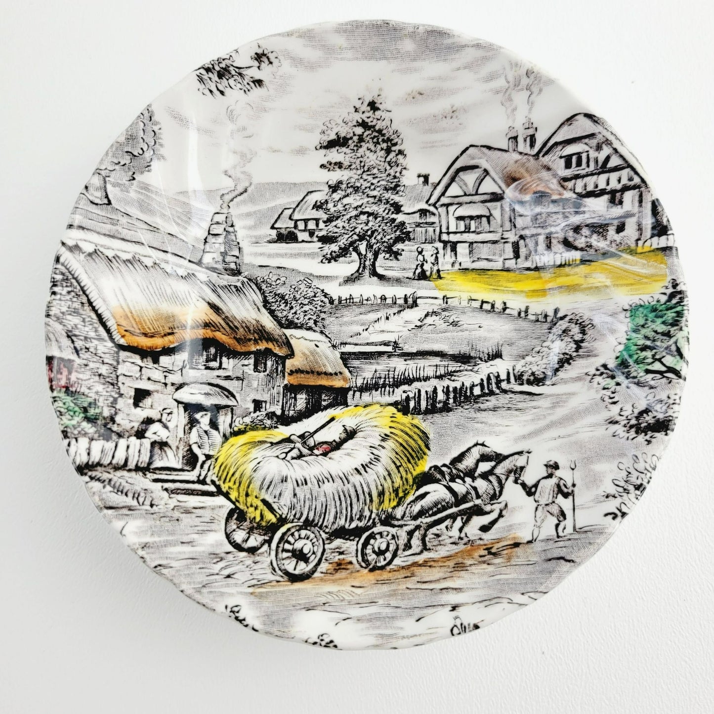 Staffordshire Yorkshire Dessert Bowl Set of 2, Made in England