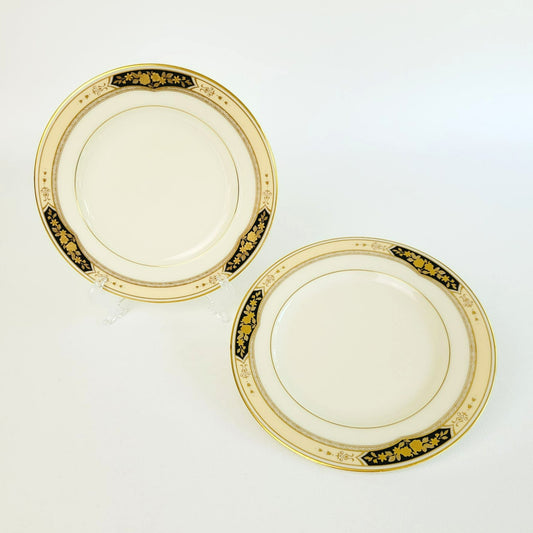 Mikasa "Crown Hall" Bread Plate Set of 2, c.1999-2001 Japan