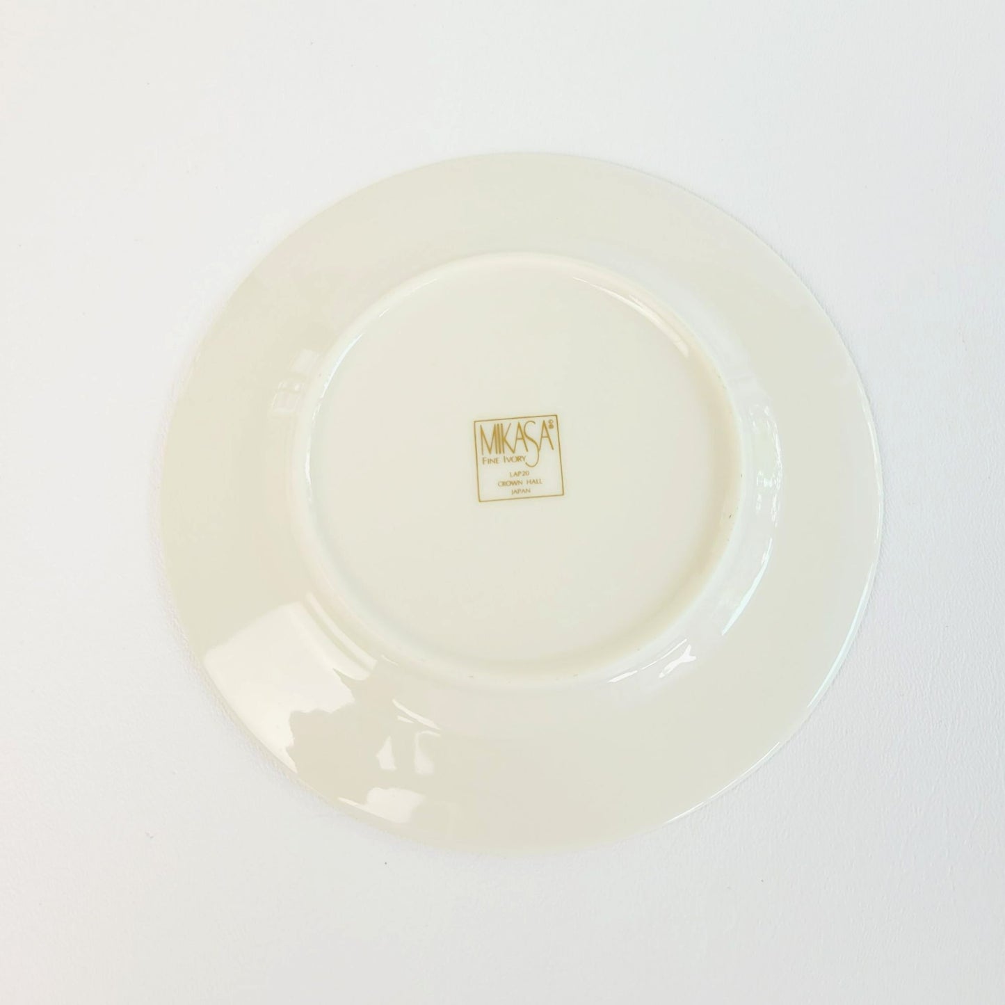 Mikasa "Crown Hall" Bread Plate Set of 2, c.1999-2001 Japan
