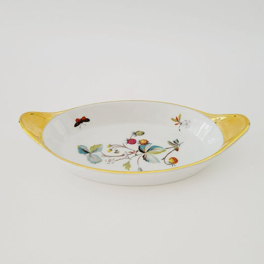 Royal Worcester Strawberry Fair Oval Baking Dish, Size 8
