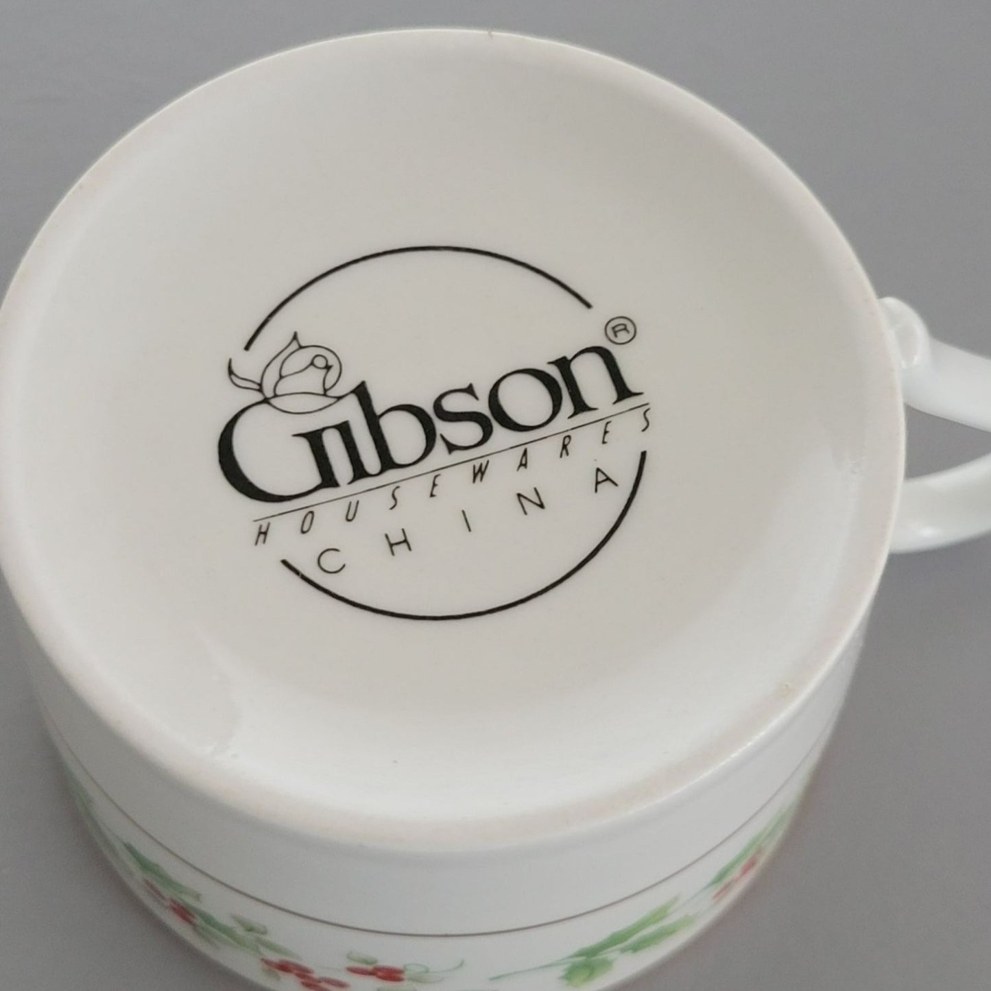 Gibson "Christmas Harmony" Flat Cup, Set of 2