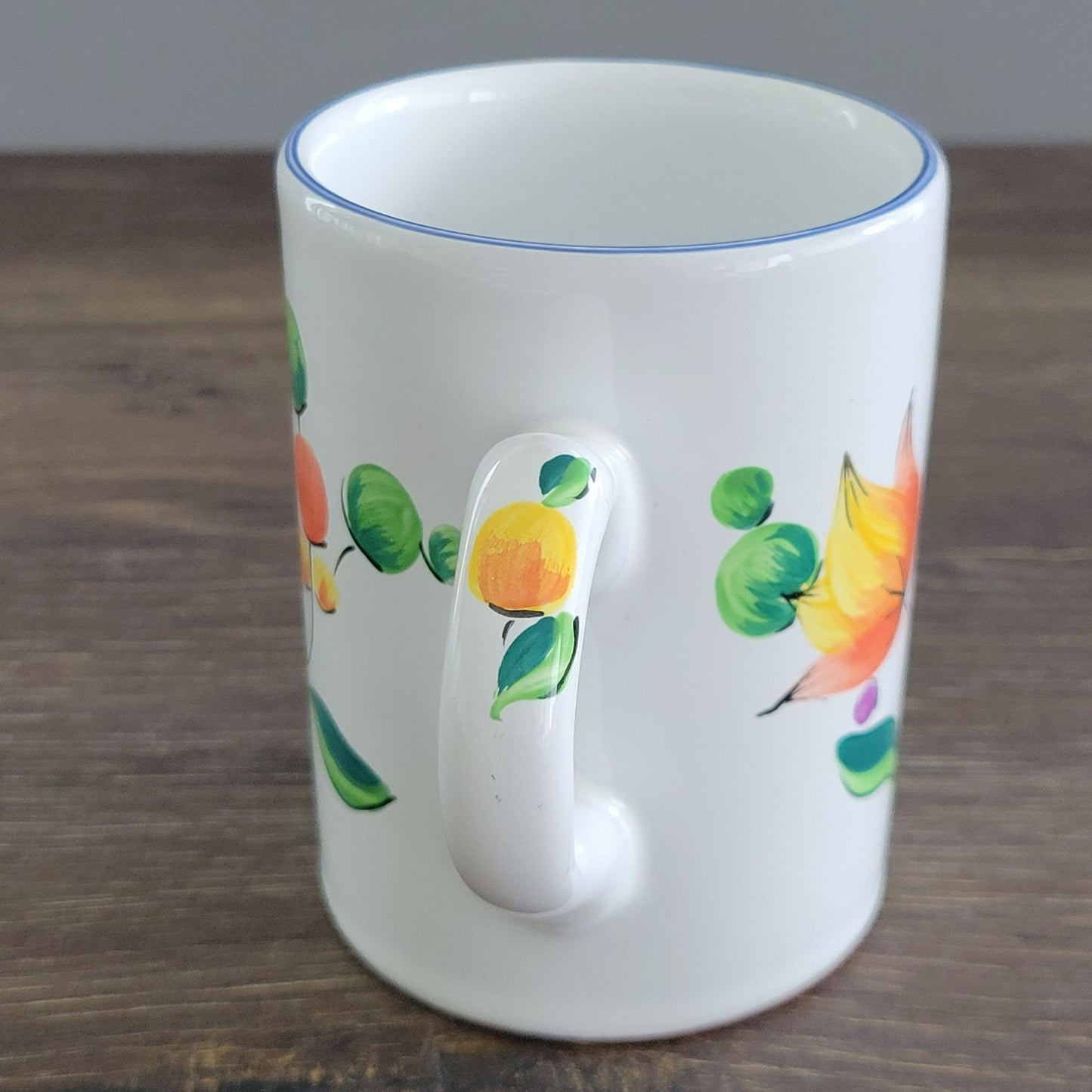 Herend Village Pottery Morning Song Coffee Mug, Made in Hungary
