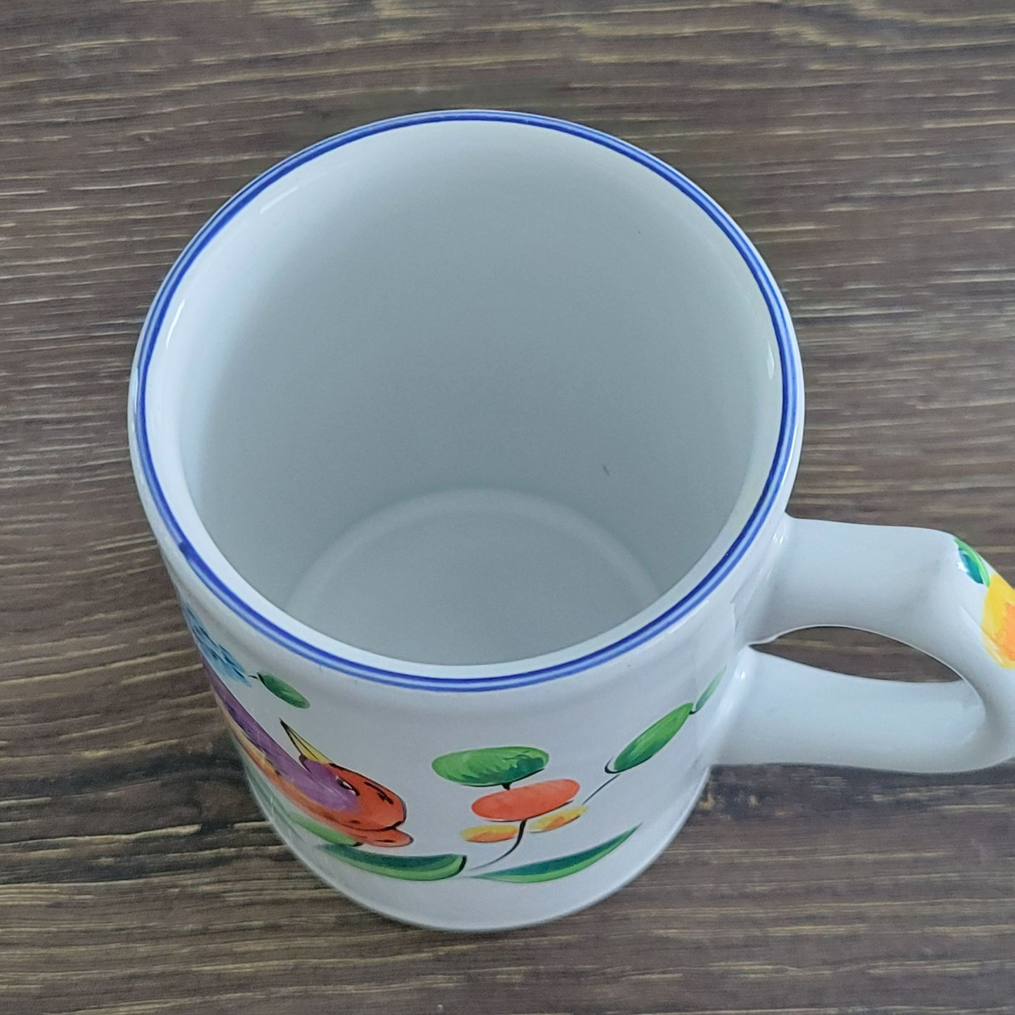 Herend Village Pottery Morning Song Coffee Mug, Made in Hungary