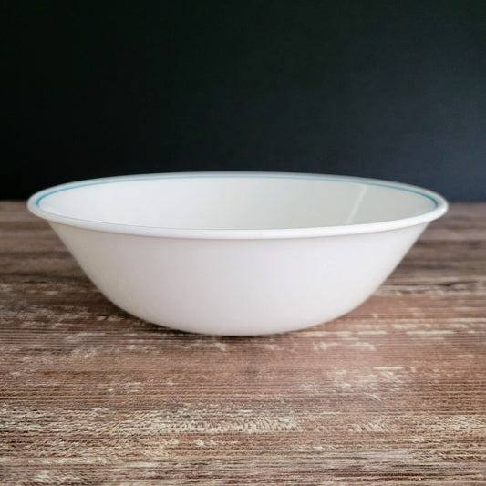 Corelle 8" Blue Heather Round Serving Bowl, c.1977-1981 USA Made