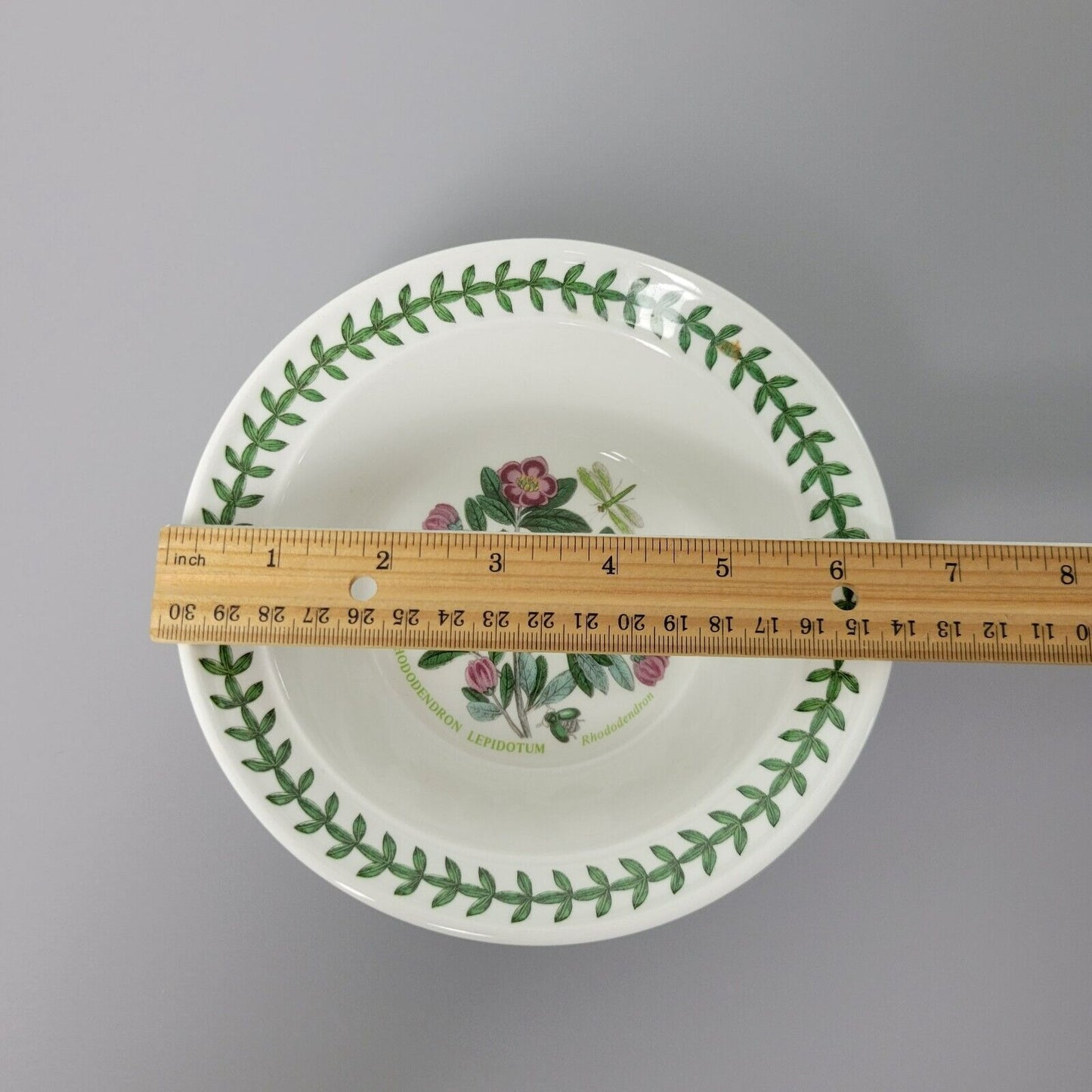 Portmeirion Botanic Garden Rim Cereal Bowl, Rhododendron Pattern