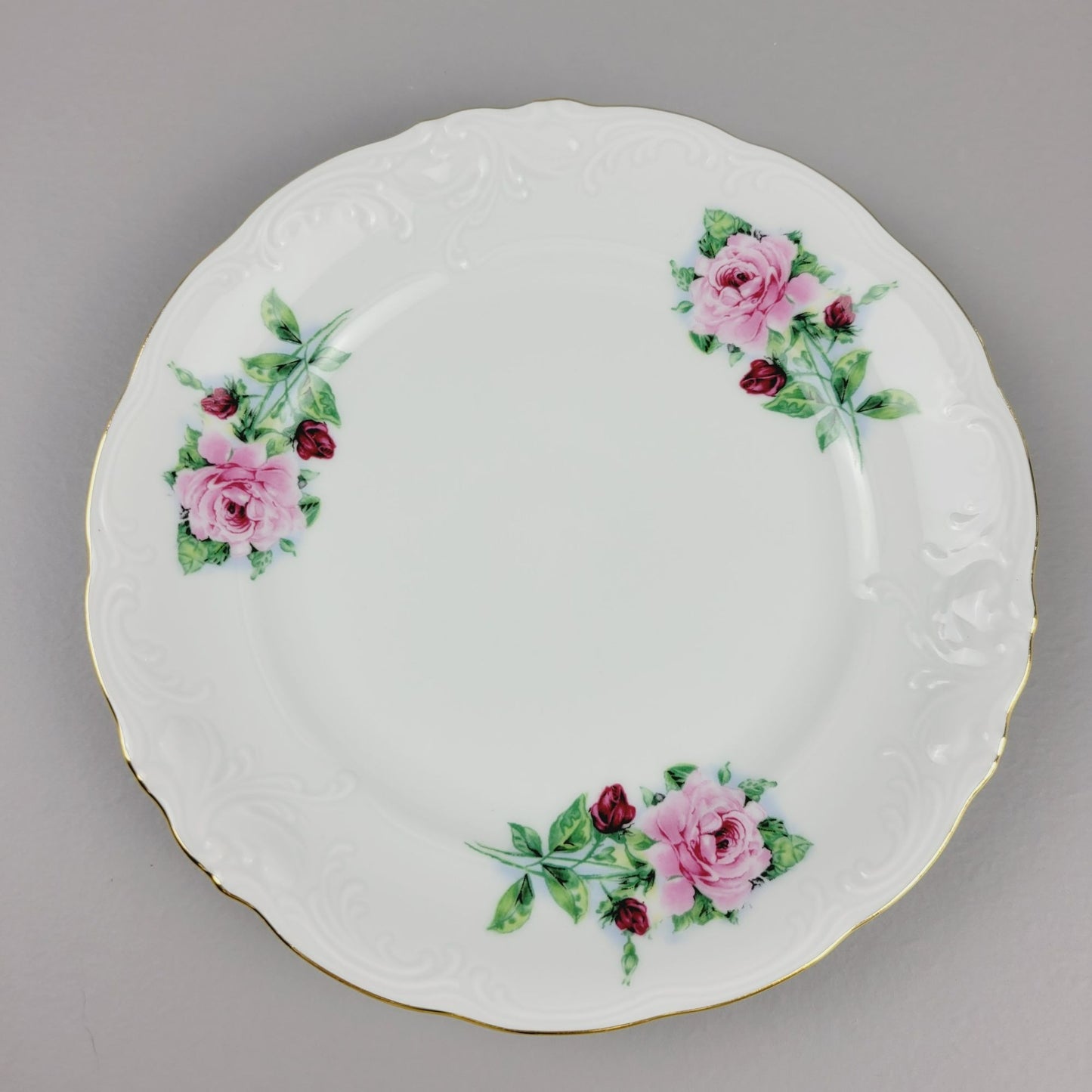 Wawel "Royal Vienna" Bread Plate Set of 2, Made in Poland
