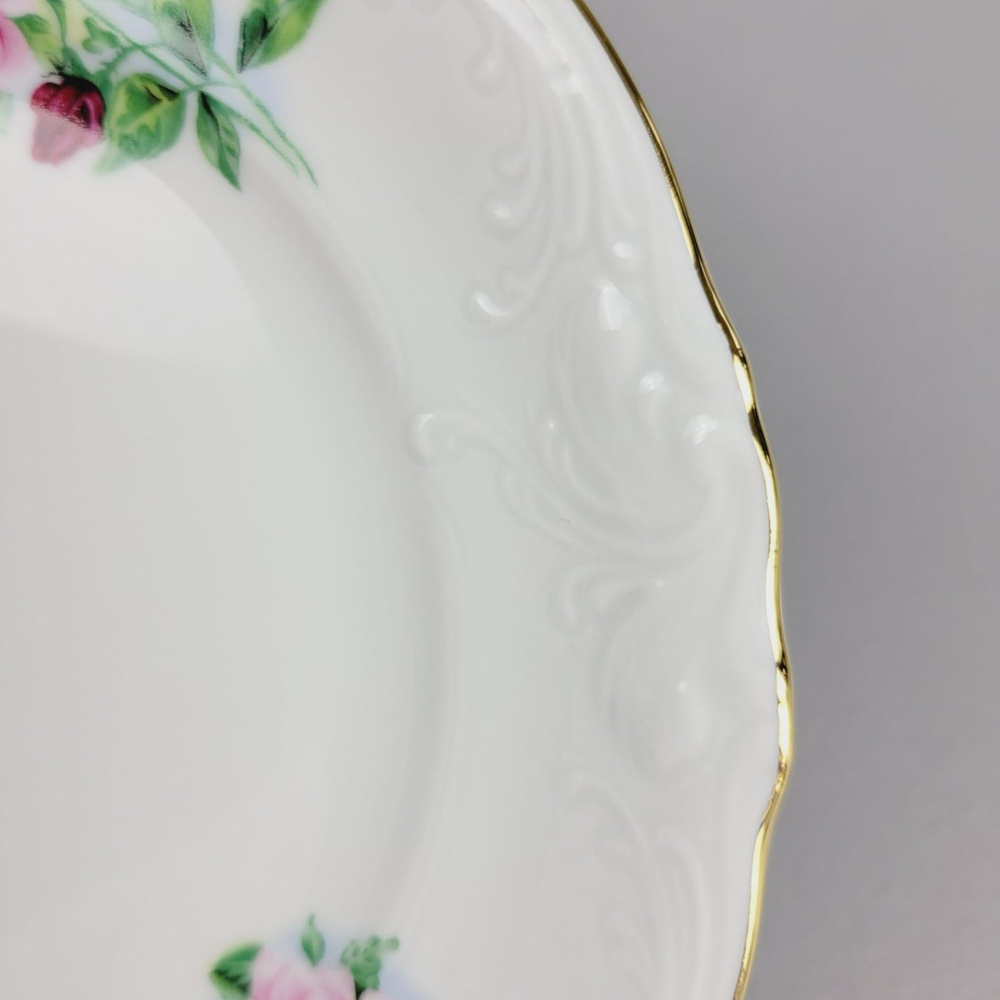 Wawel "Royal Vienna" Bread Plate Set of 2, Made in Poland