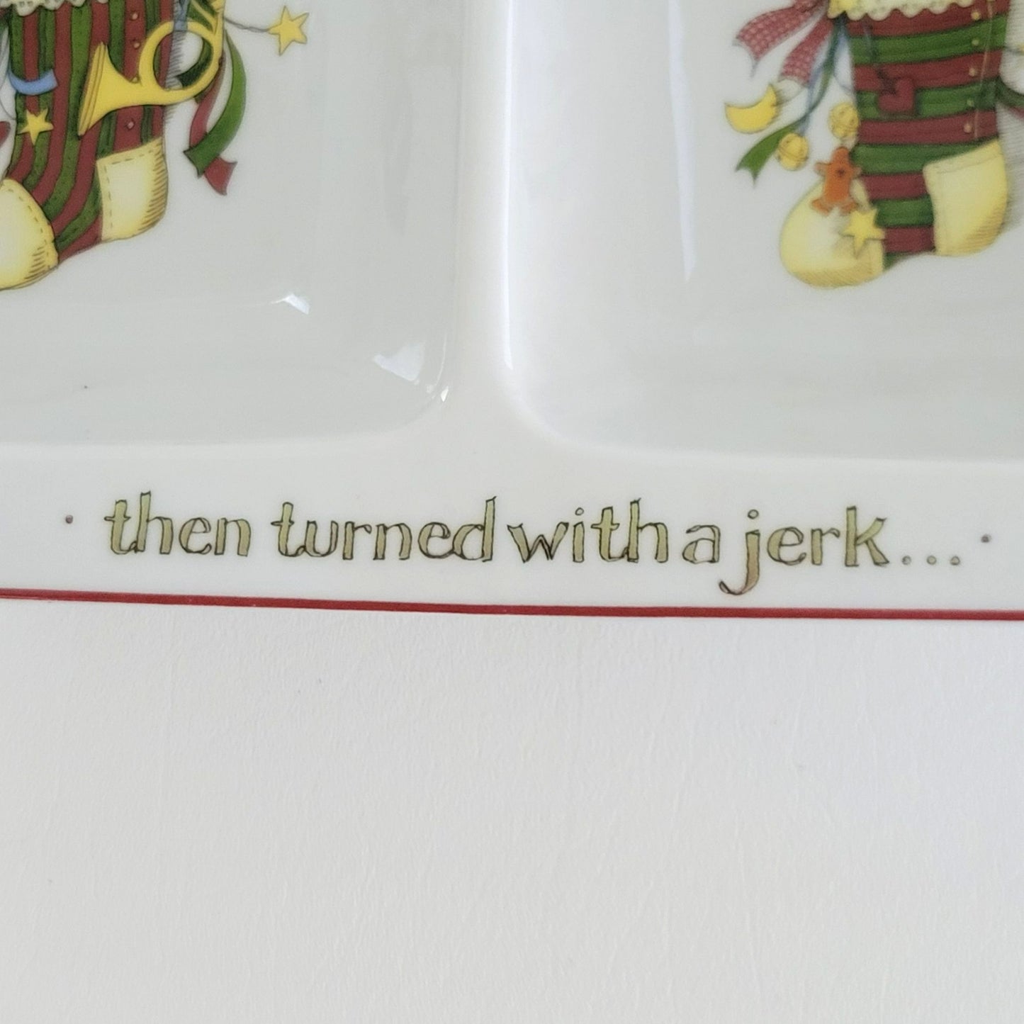 Portmeirion Christmas Story 2 Part Divided Server