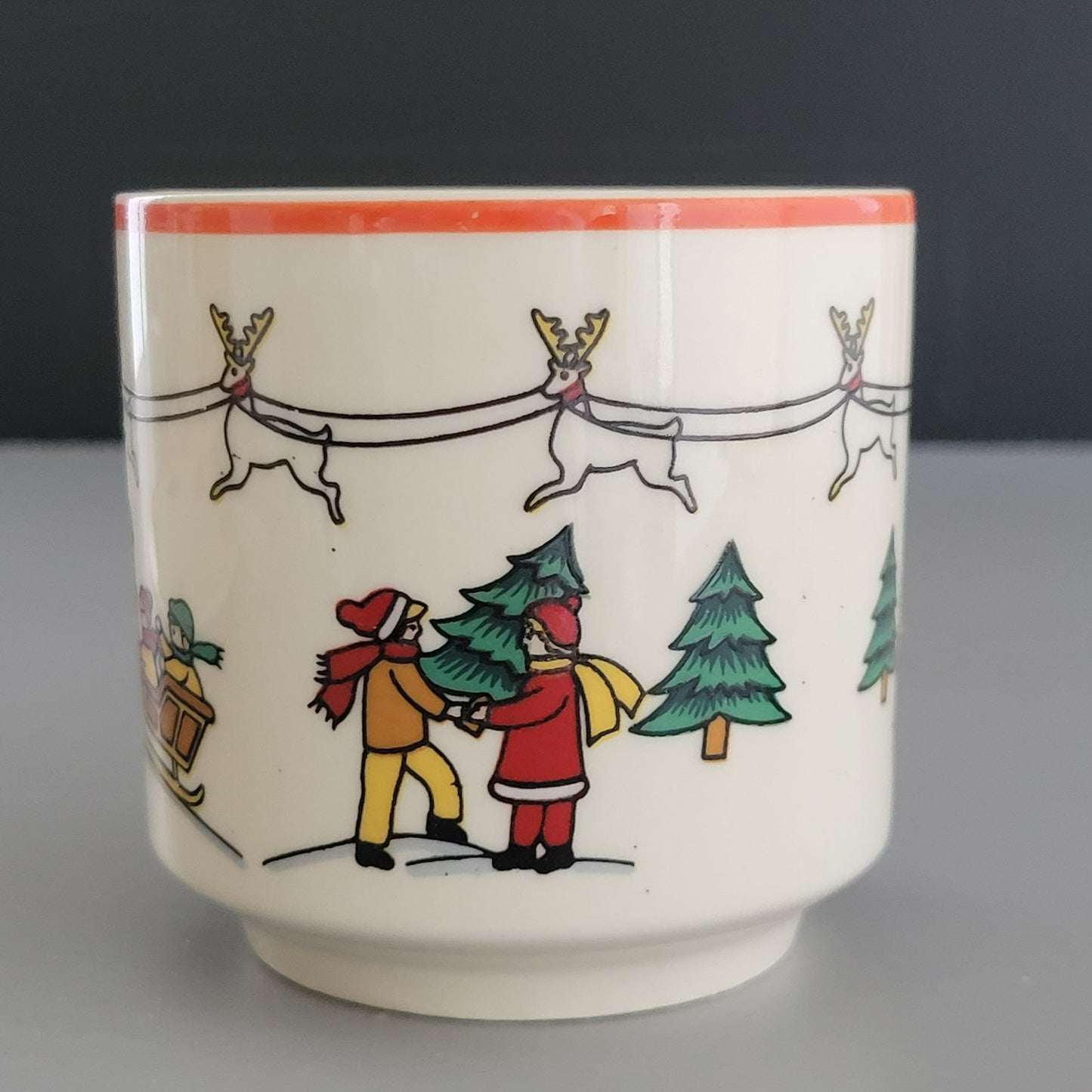 Jamestown The Joy of Christmas Cup & Saucer, 2 Sets