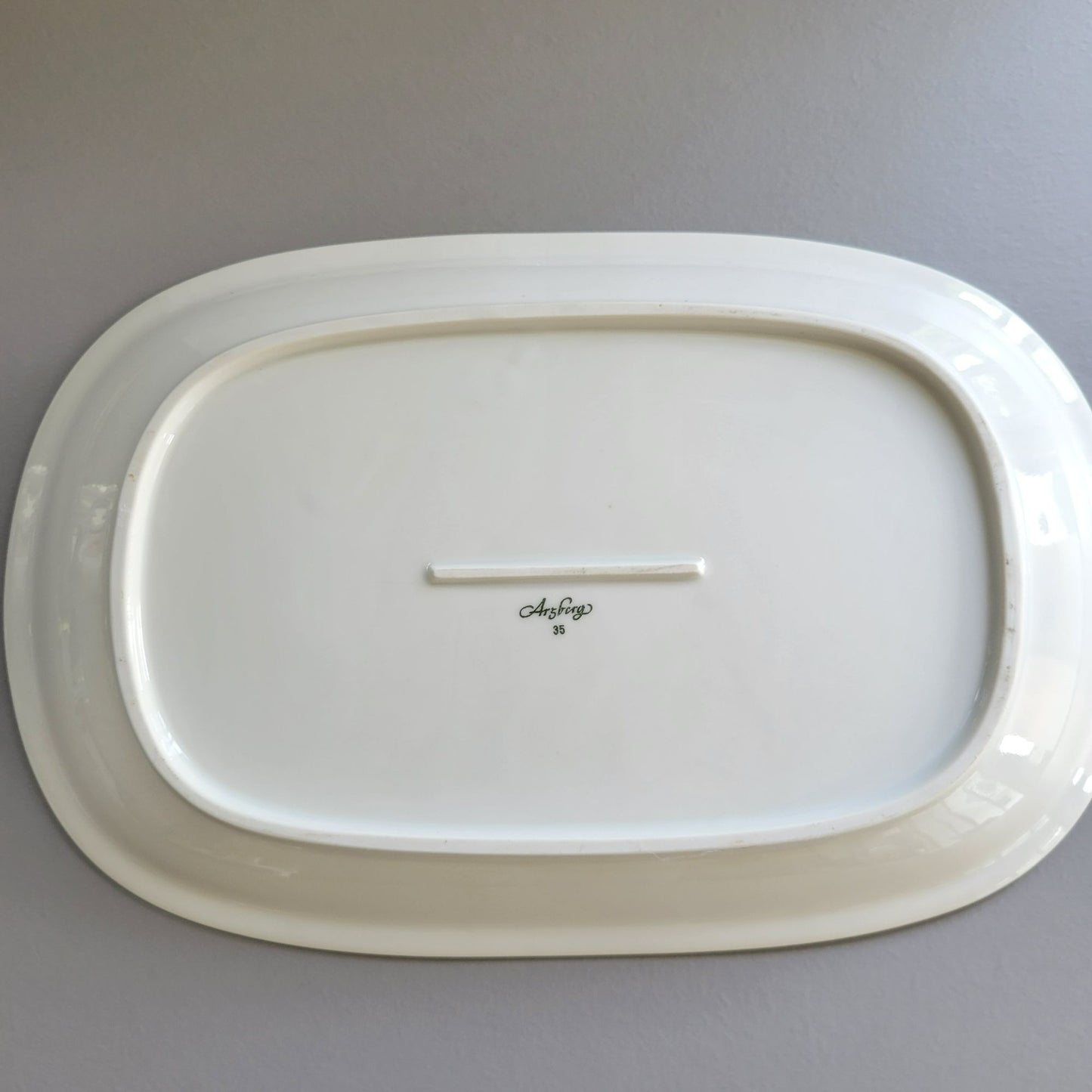 Arzberg Athena White 12" Serving Platter, c.1968-90 Germany