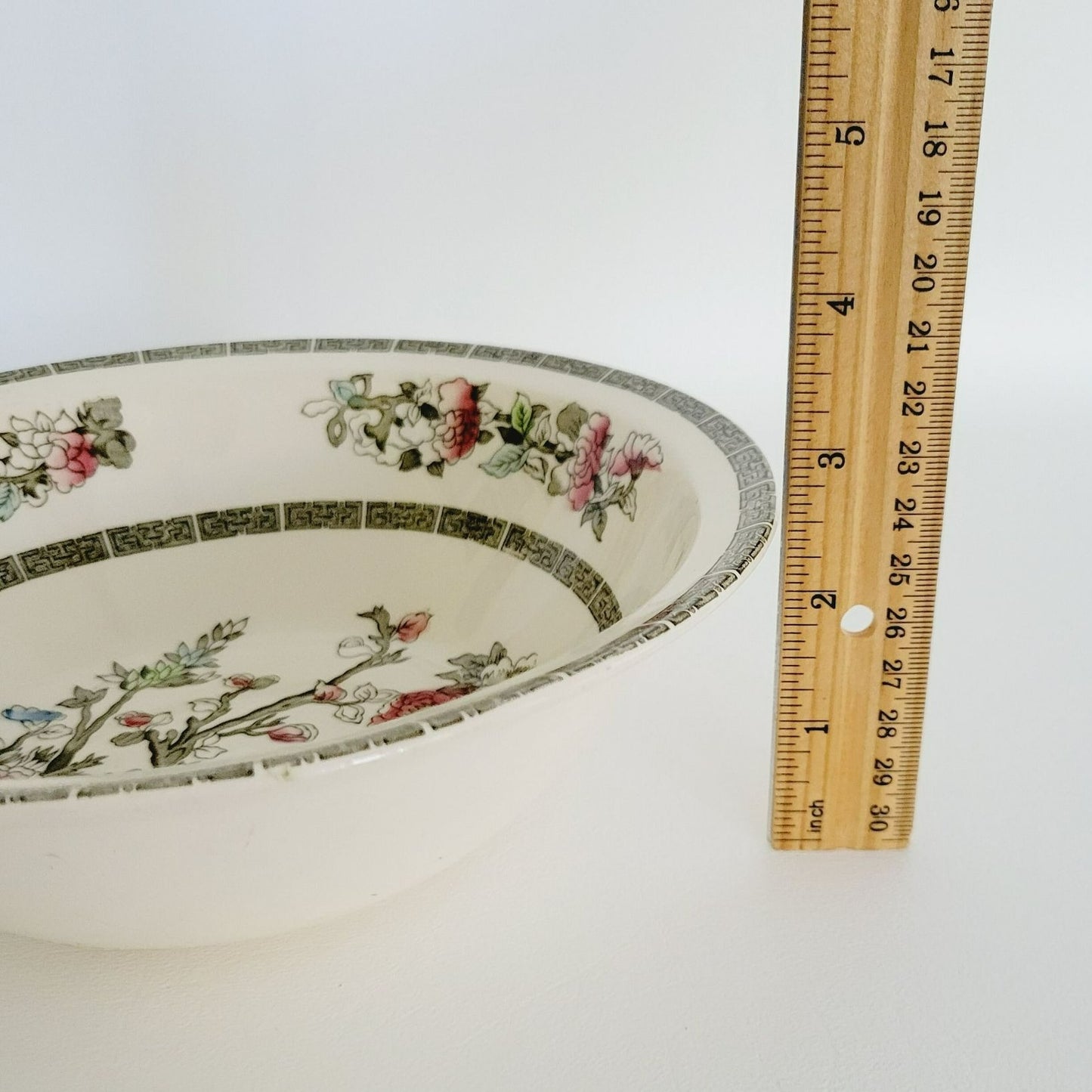 Johnson Bros Indian Tree Round Serving Bowl, c.1979-82 England