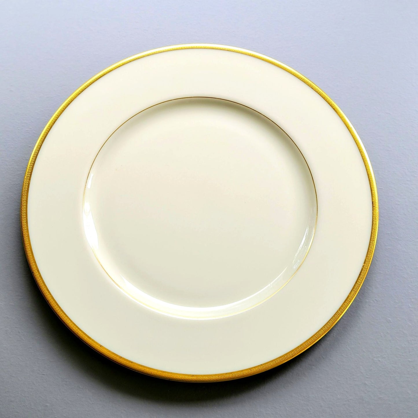 Lenox Tuxedo Dinner Plate, Presidential Collection, USA Made