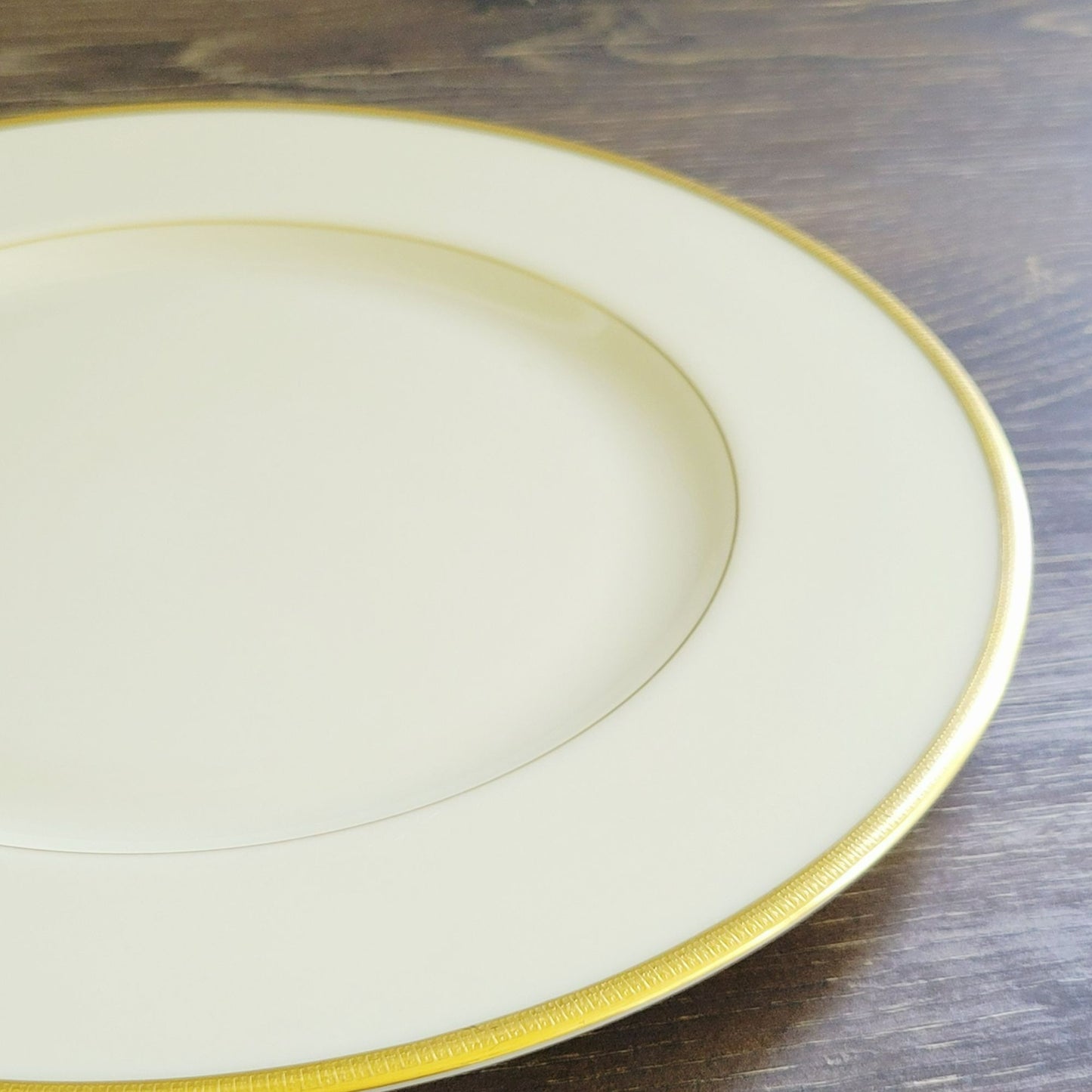 Lenox Tuxedo Dinner Plate, Presidential Collection, USA Made
