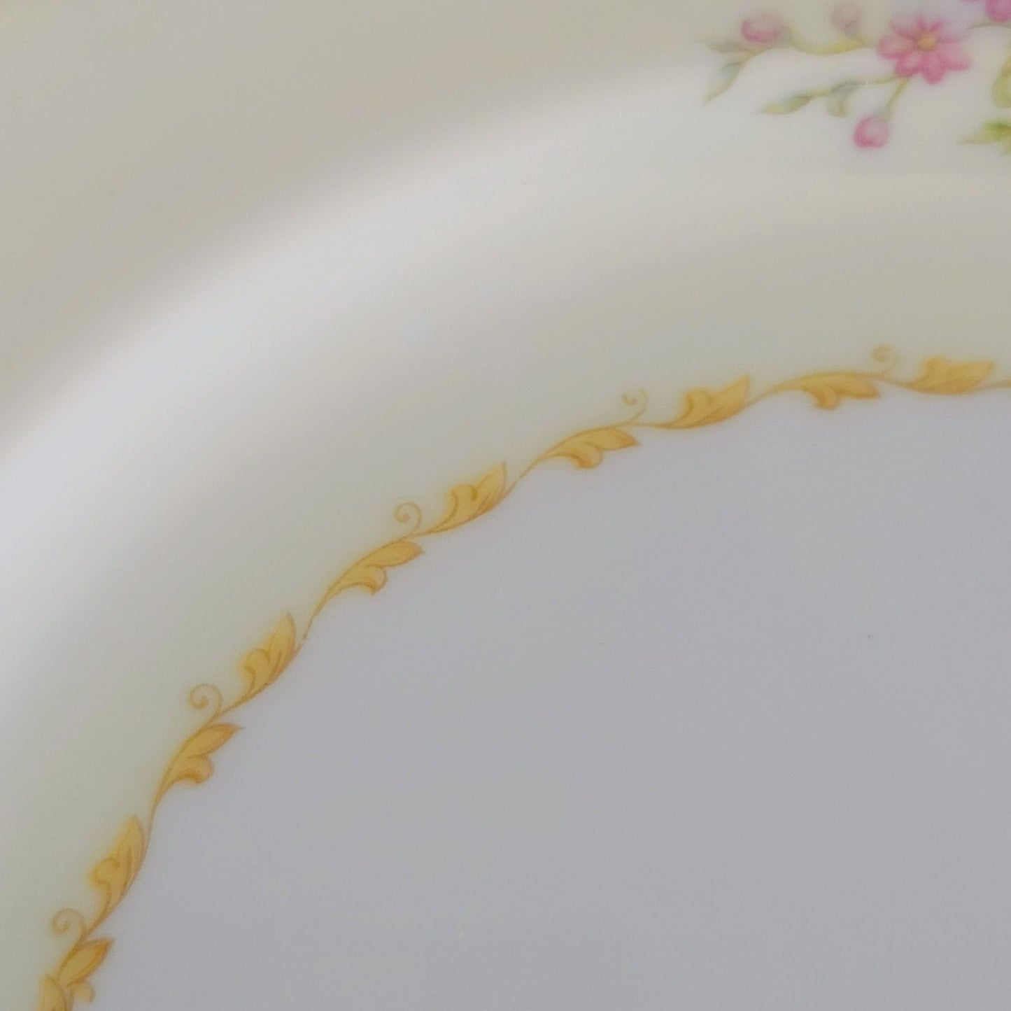 Rose China RO1 Salad Plate, Set of 2, c.1945-48 Occupied Japan