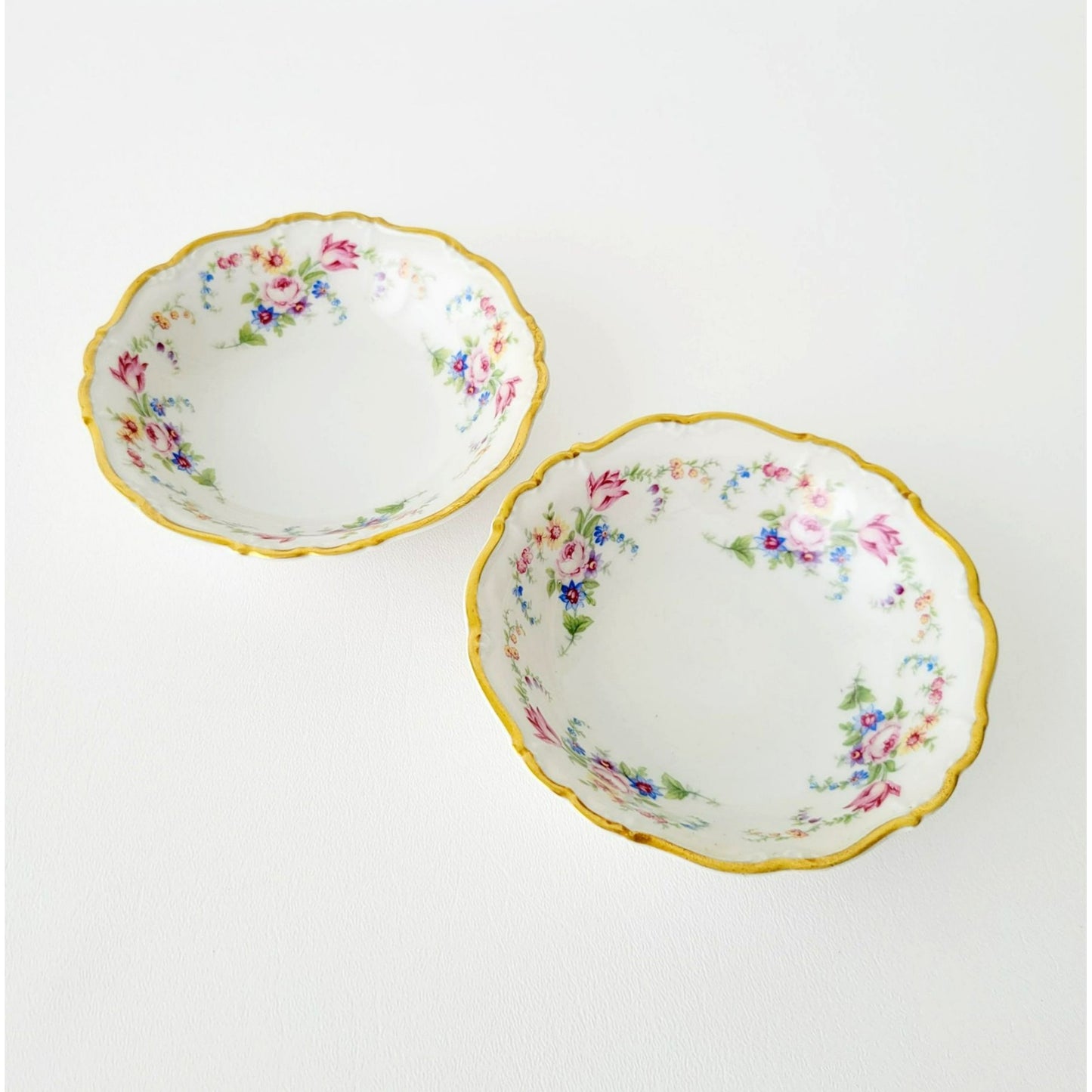 Edelstein Maria-Theresia Margareta Dessert Bowl Set of 2, Made in Germany