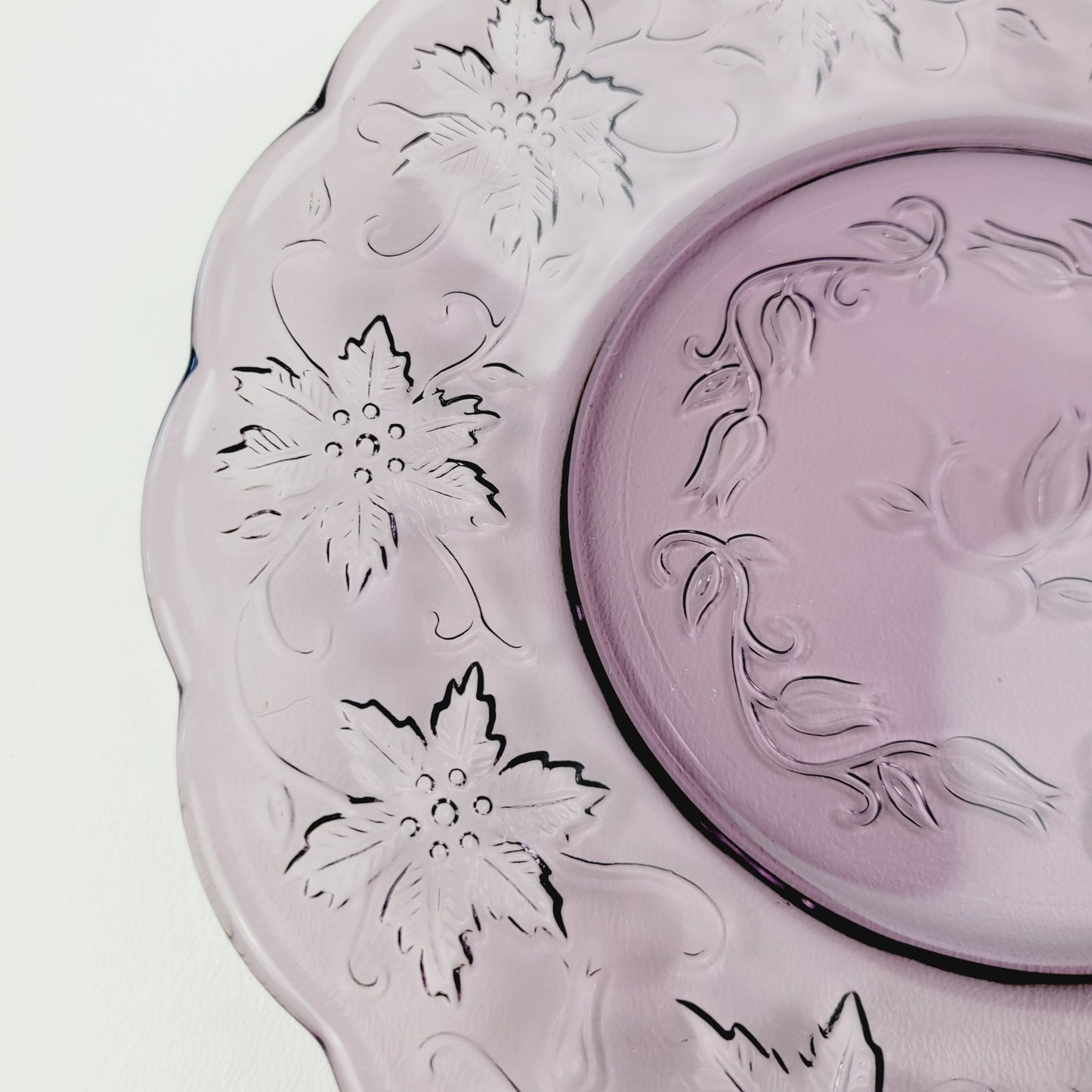 Princes House Fantasia Amethyst Crystal Salad Plate
